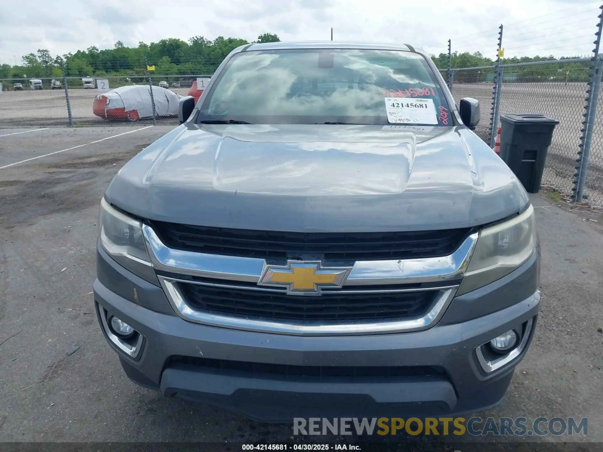 6 Photograph of a damaged car 1GCGSCEN5K1126690 CHEVROLET COLORADO 2019