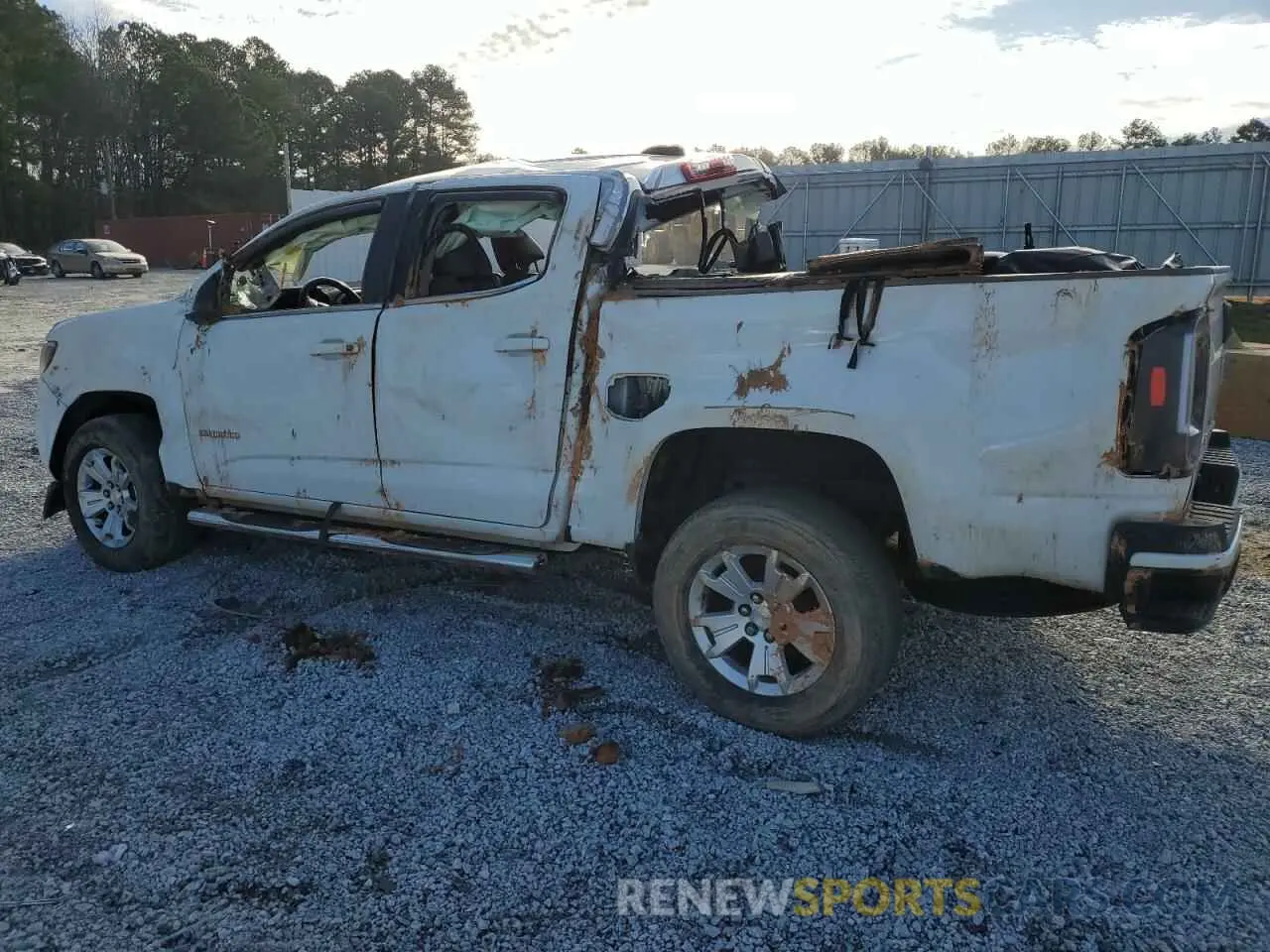 2 Photograph of a damaged car 1GCGSCEN5K1167482 CHEVROLET COLORADO 2019