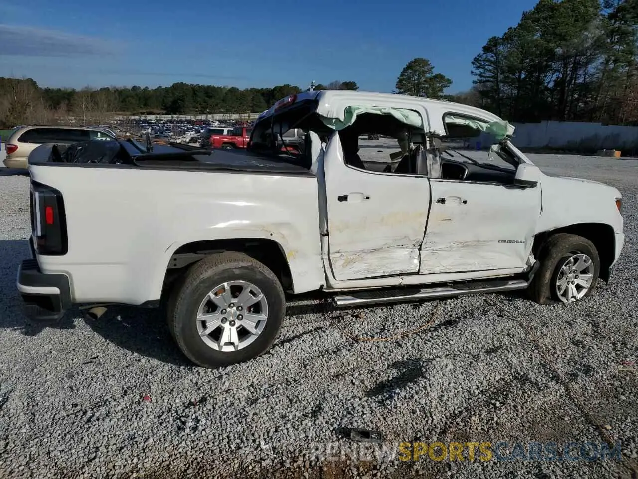 3 Photograph of a damaged car 1GCGSCEN5K1167482 CHEVROLET COLORADO 2019