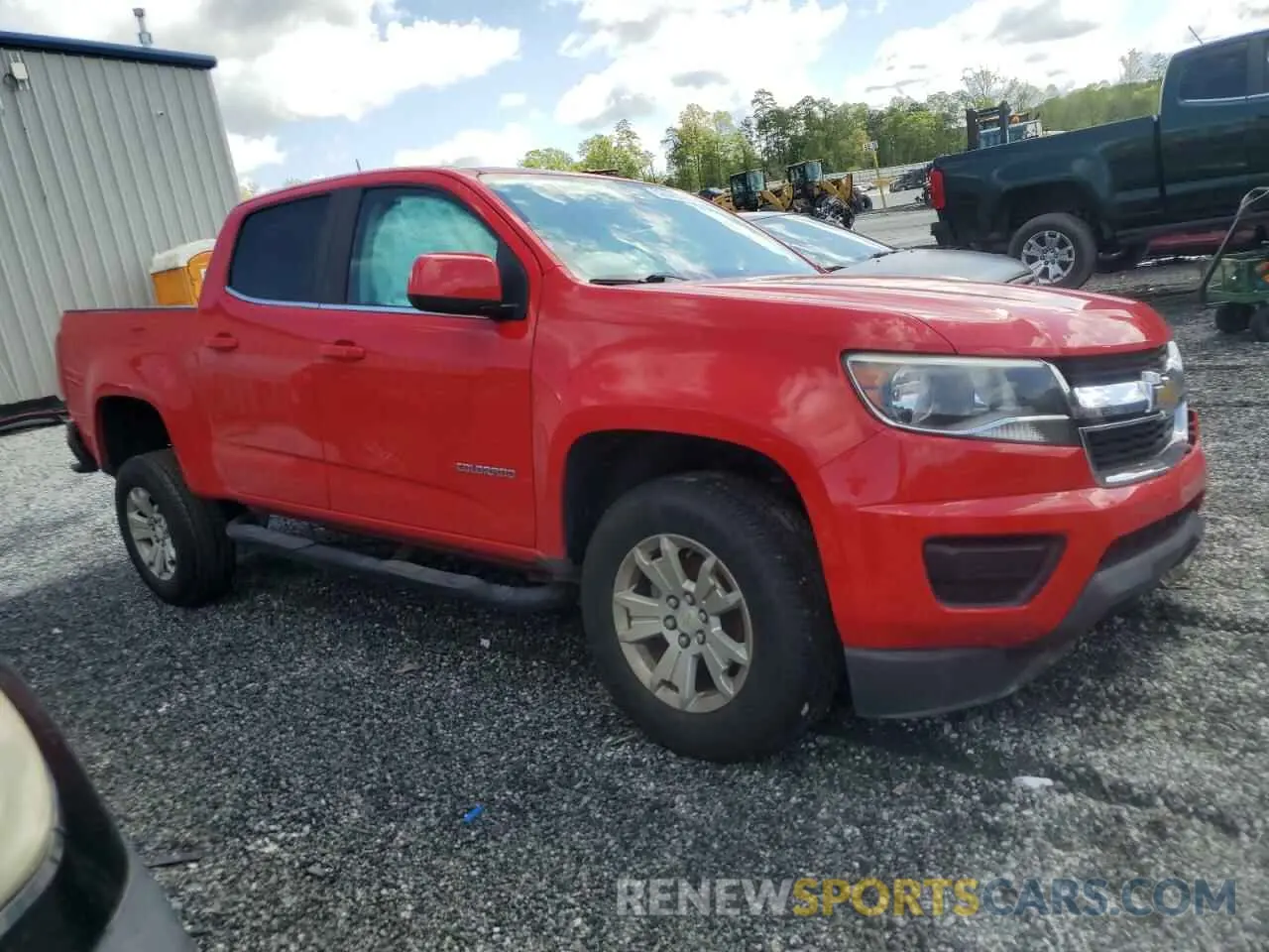 4 Photograph of a damaged car 1GCGSCEN6K1119571 CHEVROLET COLORADO 2019