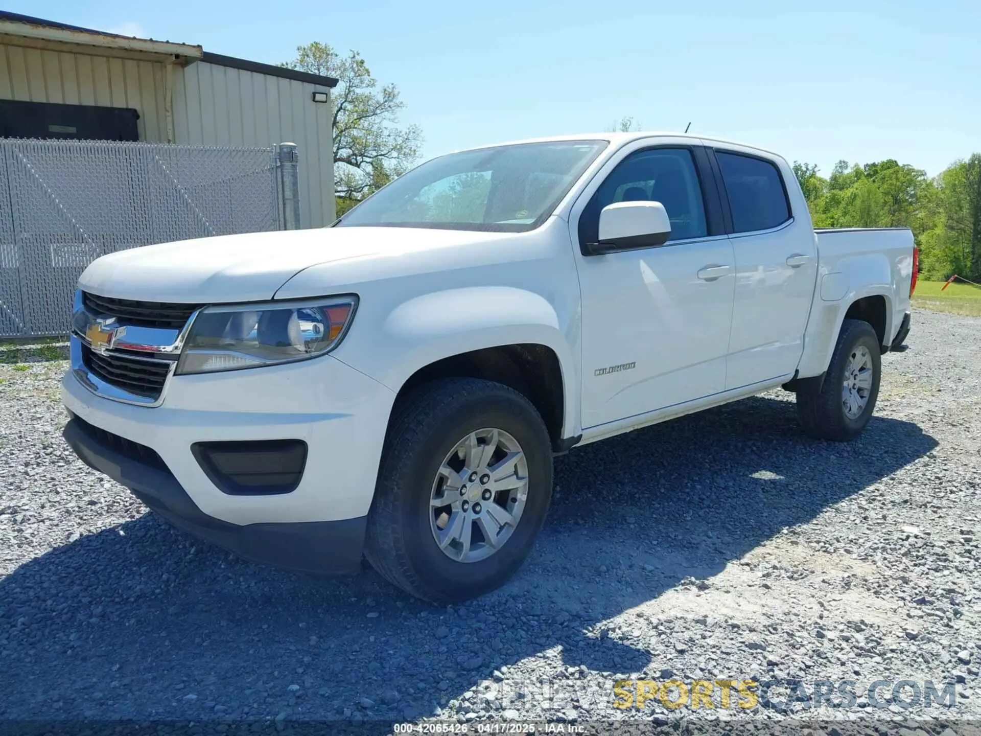 2 Photograph of a damaged car 1GCGSCEN6K1124642 CHEVROLET COLORADO 2019