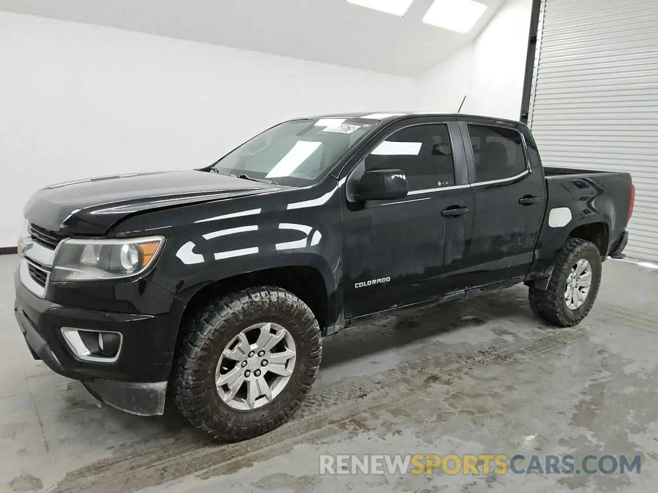 1 Photograph of a damaged car 1GCGSCEN6K1314487 CHEVROLET COLORADO 2019