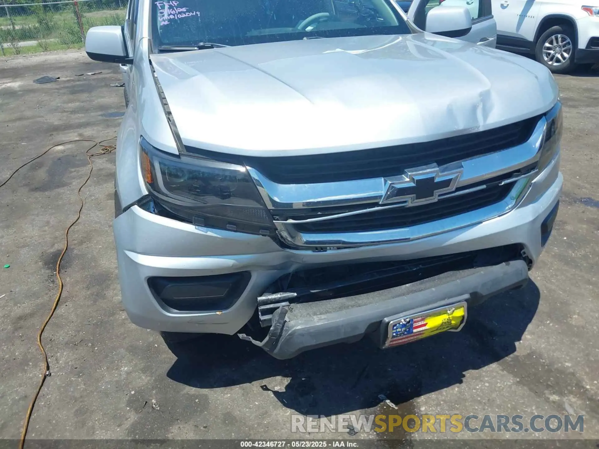 6 Photograph of a damaged car 1GCGSCEN7K1102049 CHEVROLET COLORADO 2019