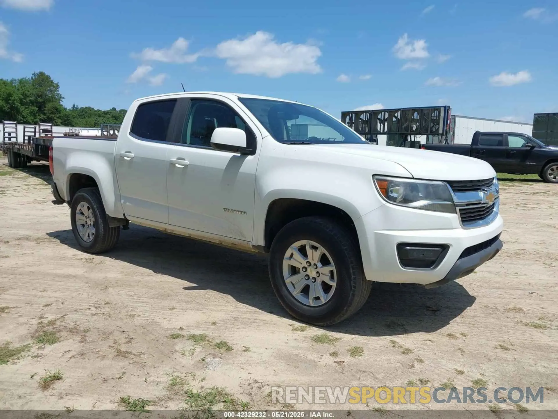 1 Photograph of a damaged car 1GCGSCEN7K1104111 CHEVROLET COLORADO 2019
