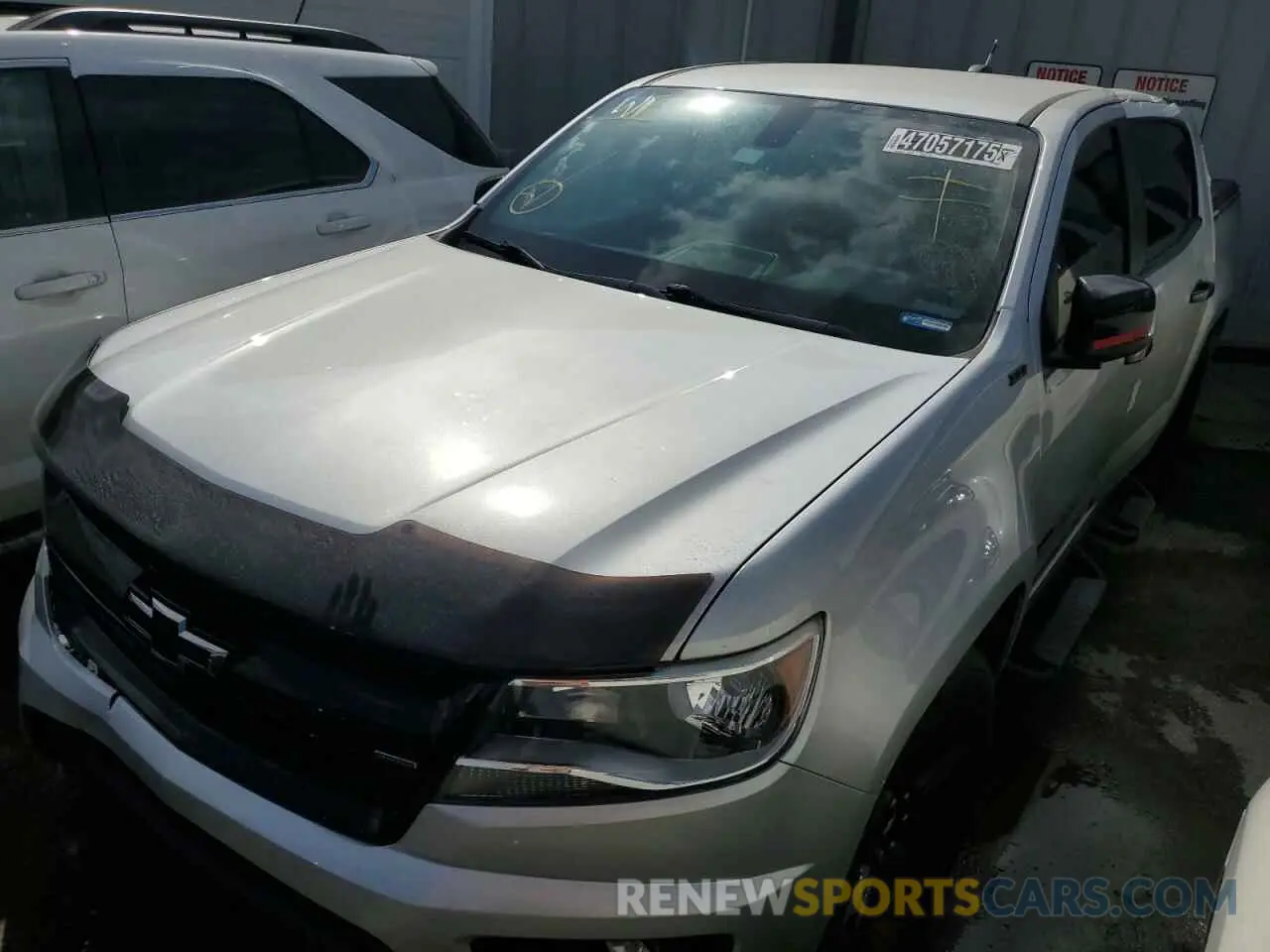 1 Photograph of a damaged car 1GCGSCEN8K1203598 CHEVROLET COLORADO 2019