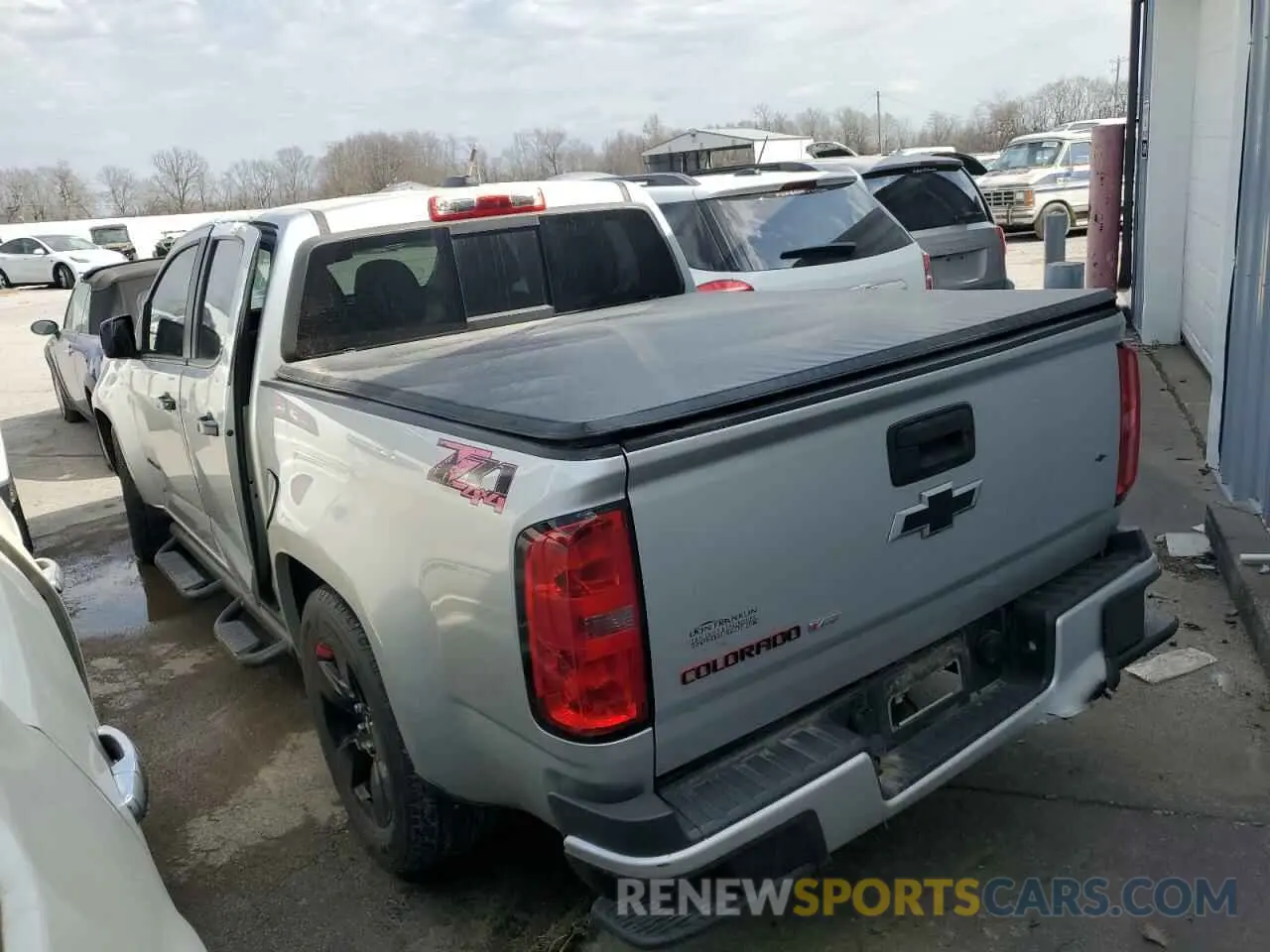 2 Photograph of a damaged car 1GCGSCEN8K1203598 CHEVROLET COLORADO 2019