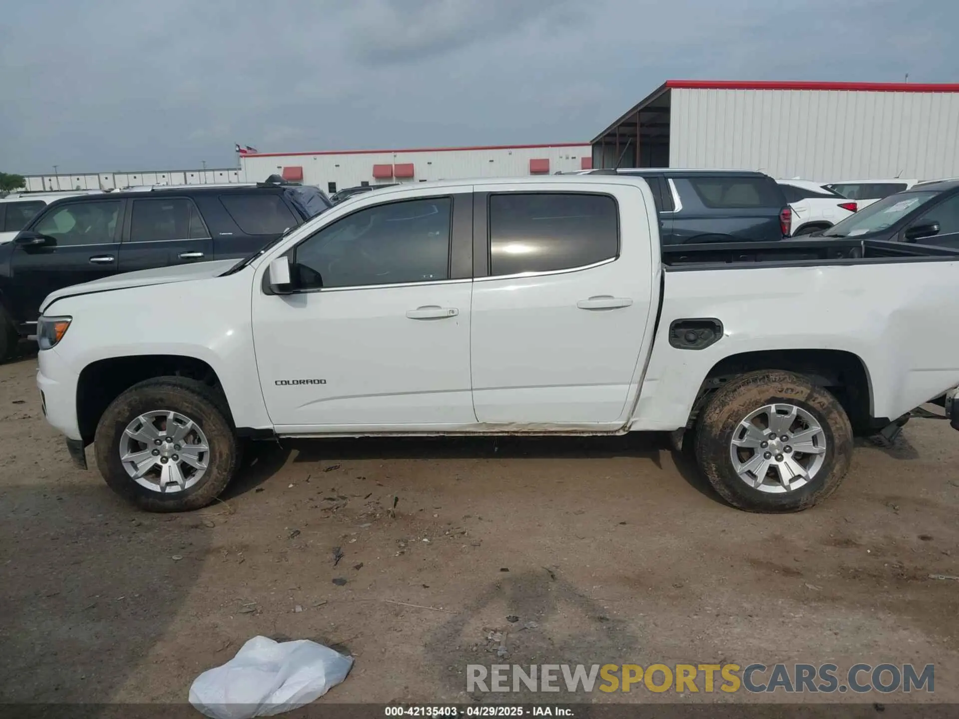 14 Photograph of a damaged car 1GCGSCEN8K1274476 CHEVROLET COLORADO 2019