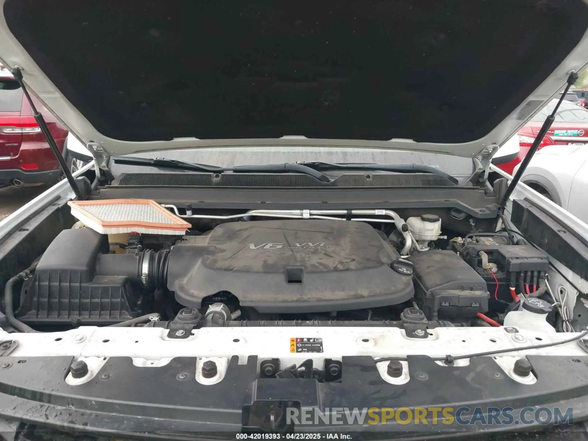 10 Photograph of a damaged car 1GCGSCEN9K1109603 CHEVROLET COLORADO 2019
