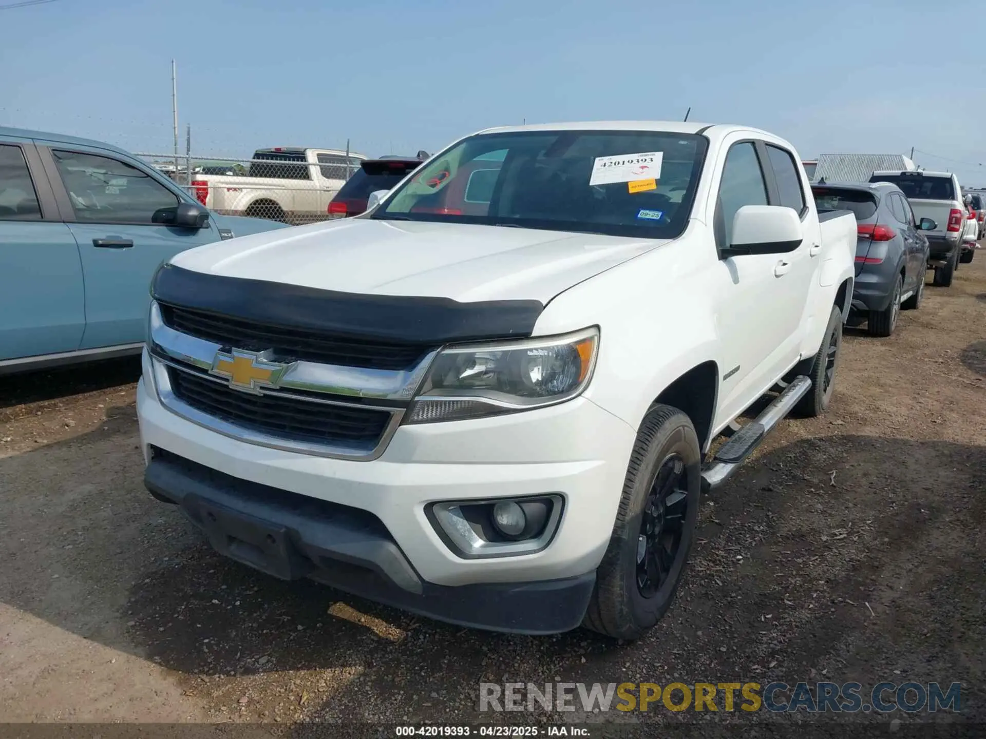 6 Photograph of a damaged car 1GCGSCEN9K1109603 CHEVROLET COLORADO 2019
