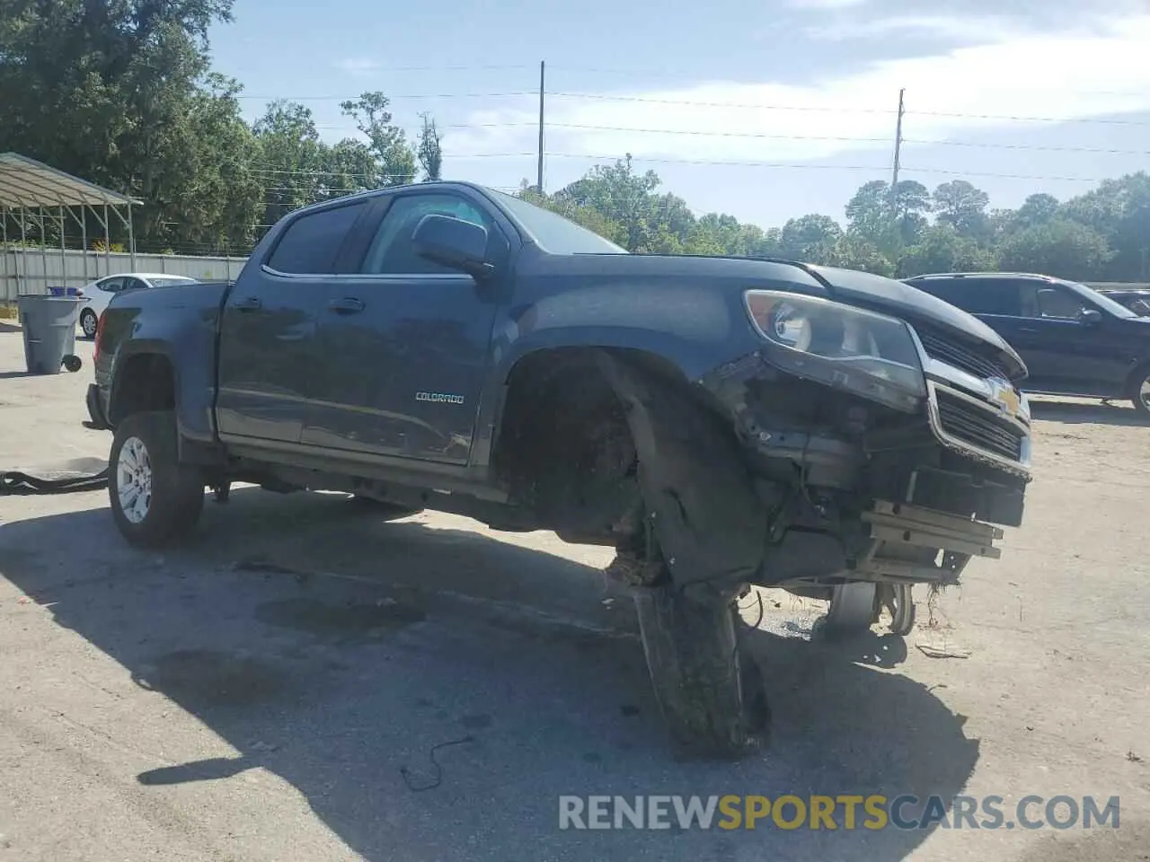 4 Photograph of a damaged car 1GCGSCEN9K1113540 CHEVROLET COLORADO 2019