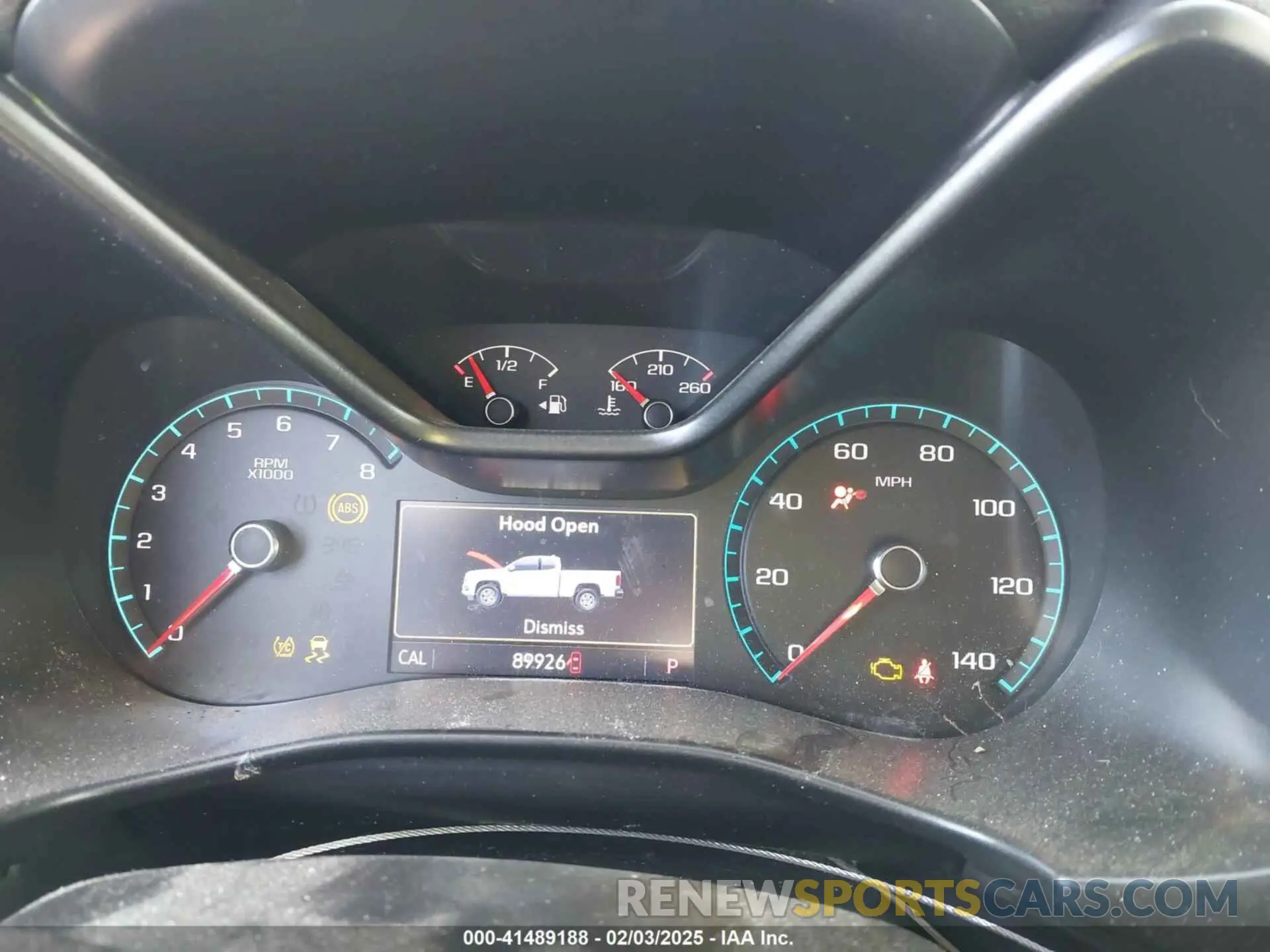 7 Photograph of a damaged car 1GCGSCEN9K1149535 CHEVROLET COLORADO 2019