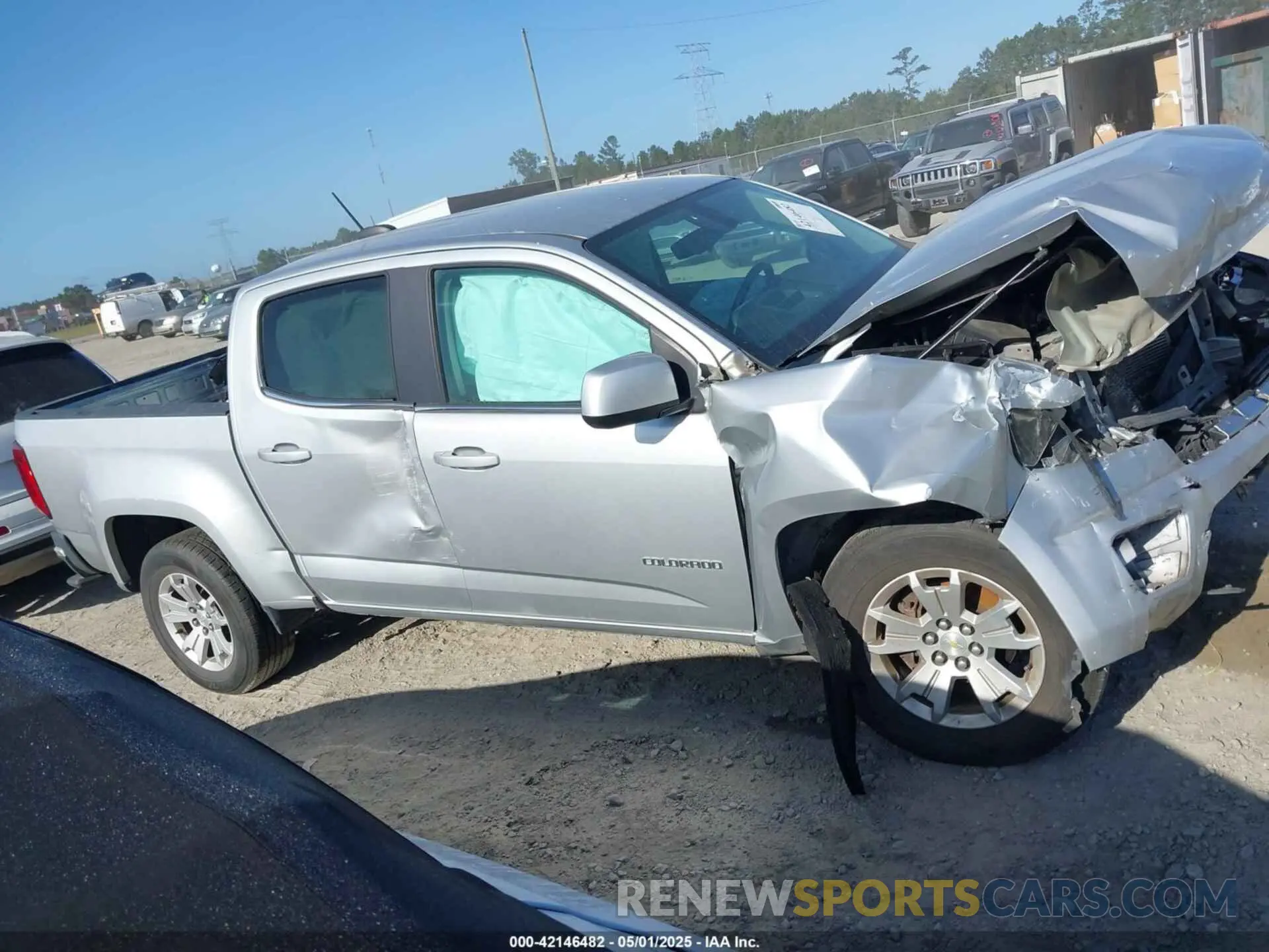 13 Photograph of a damaged car 1GCGSCEN9K1283509 CHEVROLET COLORADO 2019