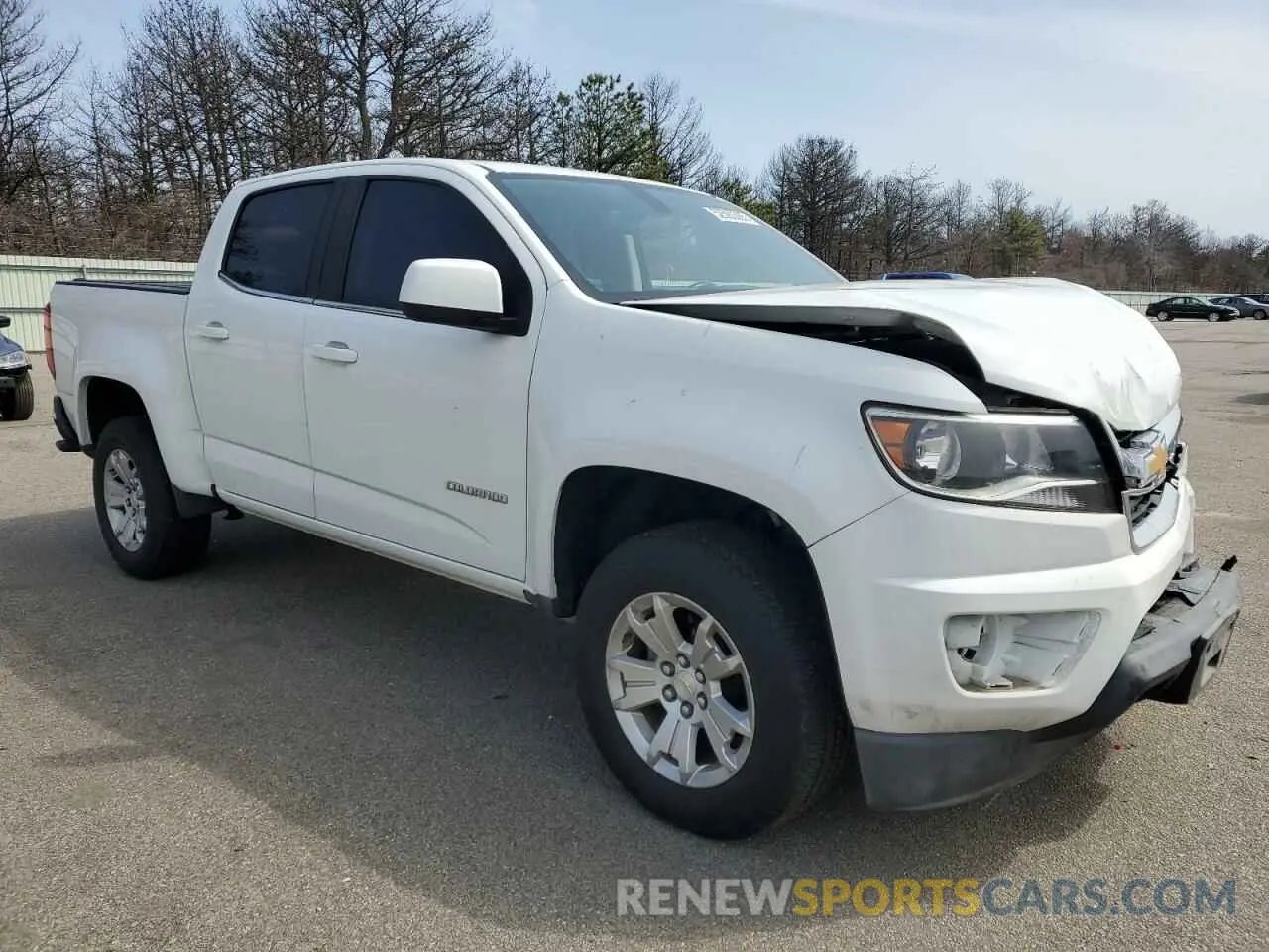 4 Photograph of a damaged car 1GCGSCENXK1210441 CHEVROLET COLORADO 2019