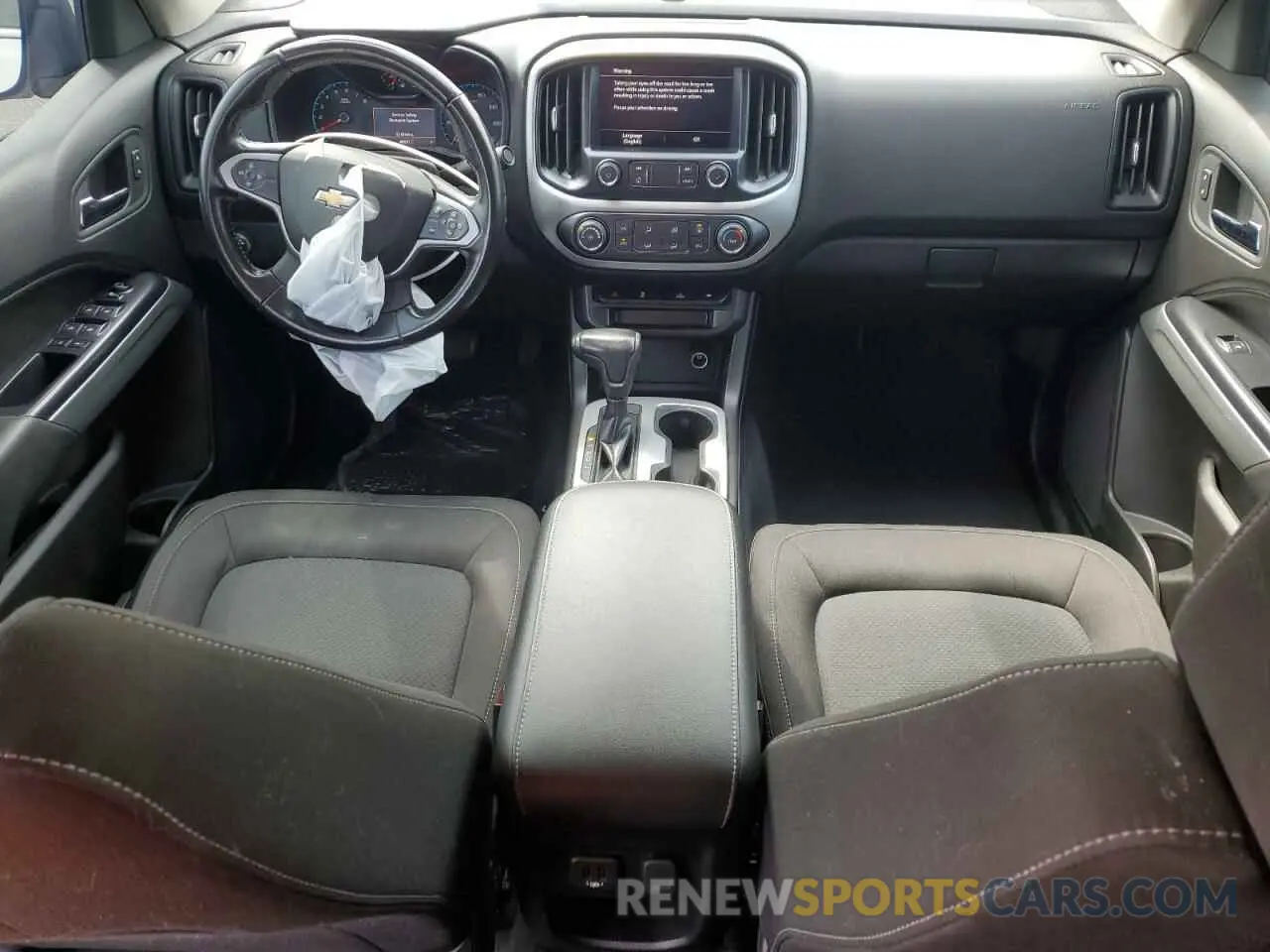 8 Photograph of a damaged car 1GCGSCENXK1210441 CHEVROLET COLORADO 2019
