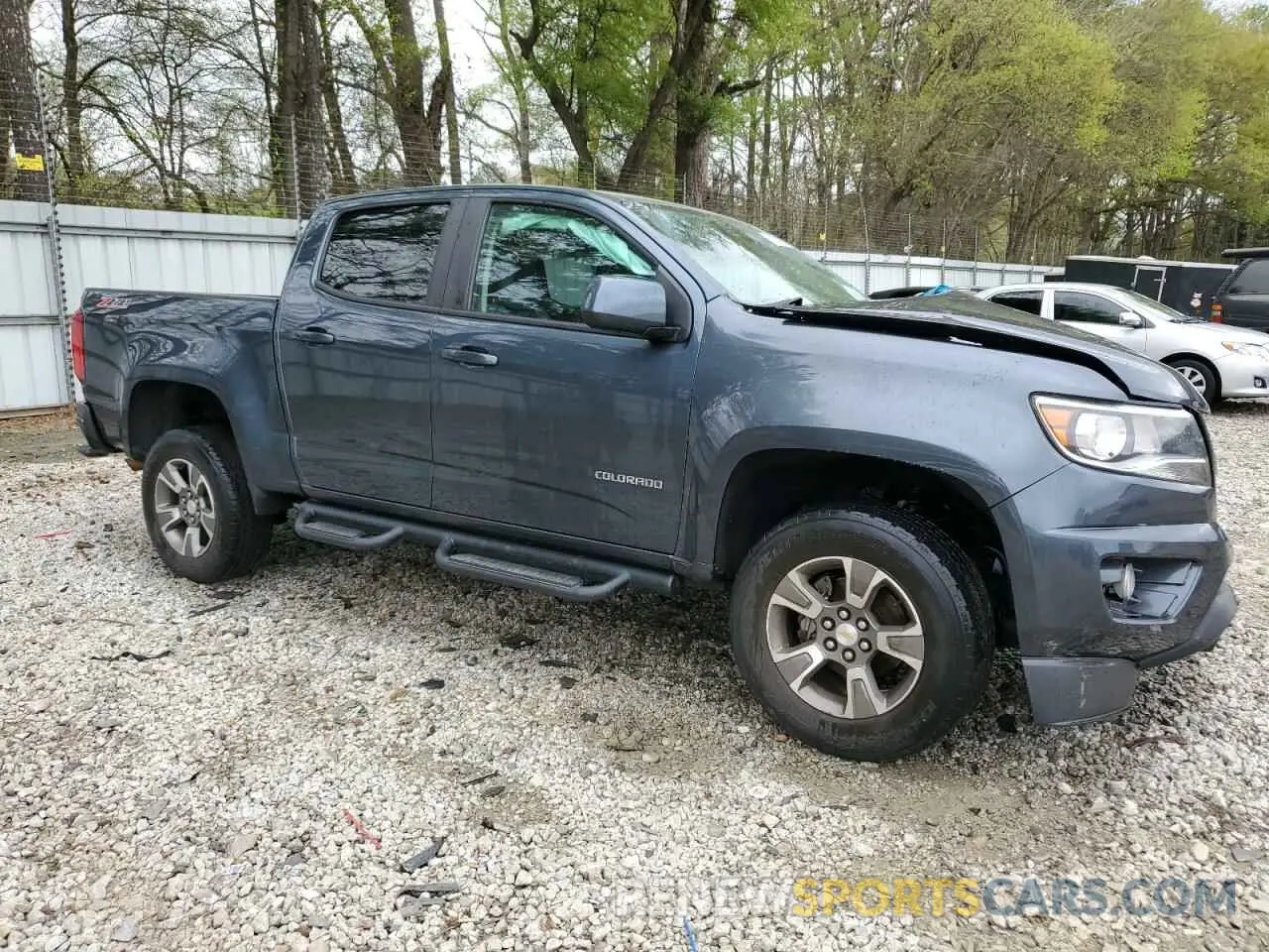 4 Photograph of a damaged car 1GCGSDEN4K1114651 CHEVROLET COLORADO 2019