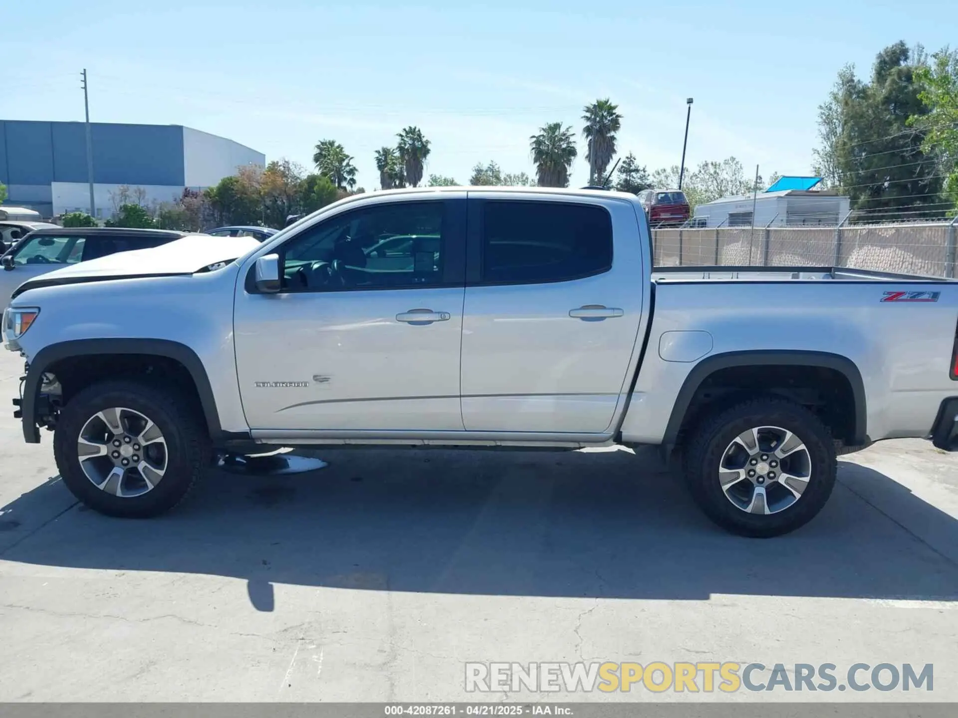 15 Photograph of a damaged car 1GCGSDEN4K1209565 CHEVROLET COLORADO 2019