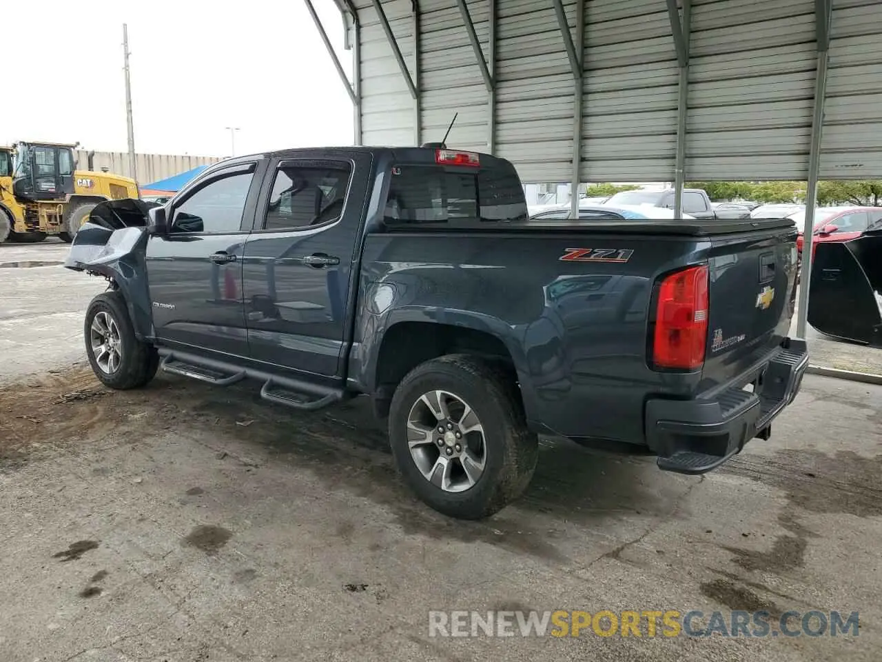 2 Photograph of a damaged car 1GCGSDEN7K1160765 CHEVROLET COLORADO 2019