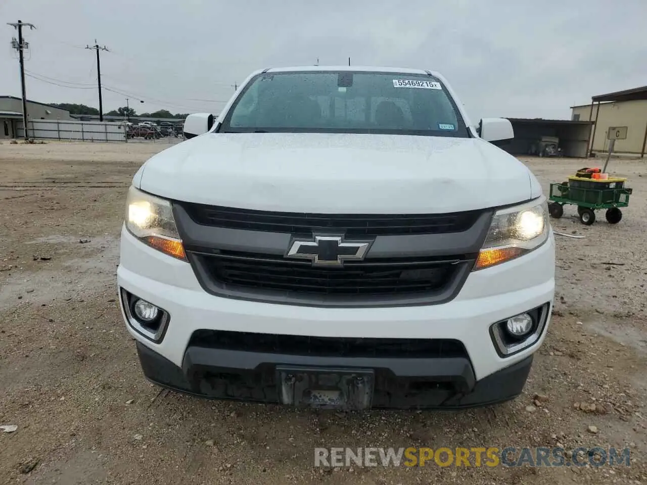 5 Photograph of a damaged car 1GCGSDEN7K1202545 CHEVROLET COLORADO 2019
