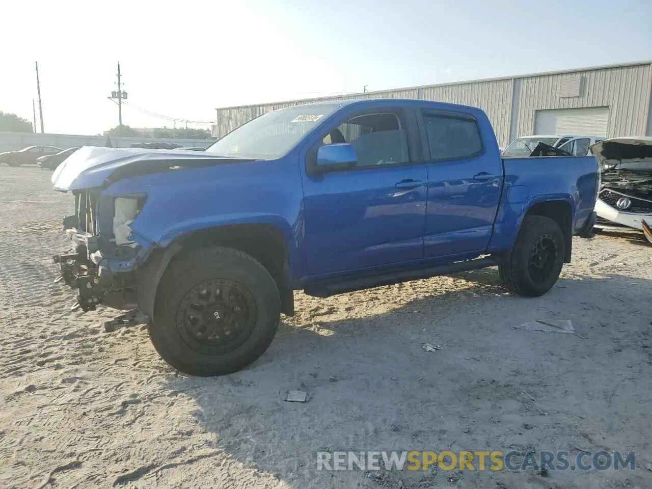 1 Photograph of a damaged car 1GCGSDENXK1341925 CHEVROLET COLORADO 2019