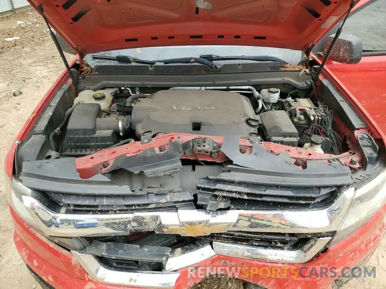 12 Photograph of a damaged car 1GCGTBEN0K1126734 CHEVROLET COLORADO 2019