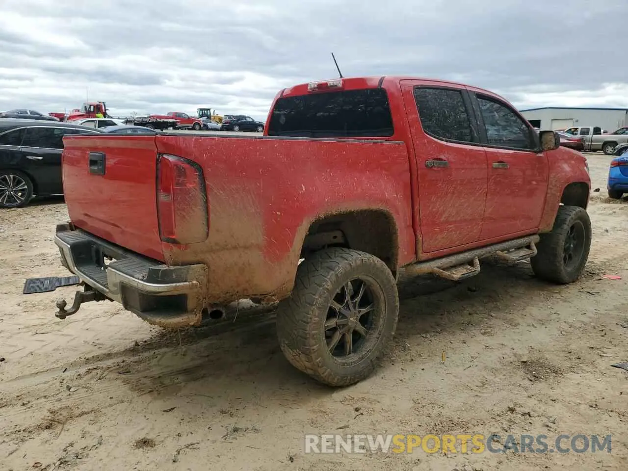 3 Photograph of a damaged car 1GCGTBEN0K1126734 CHEVROLET COLORADO 2019