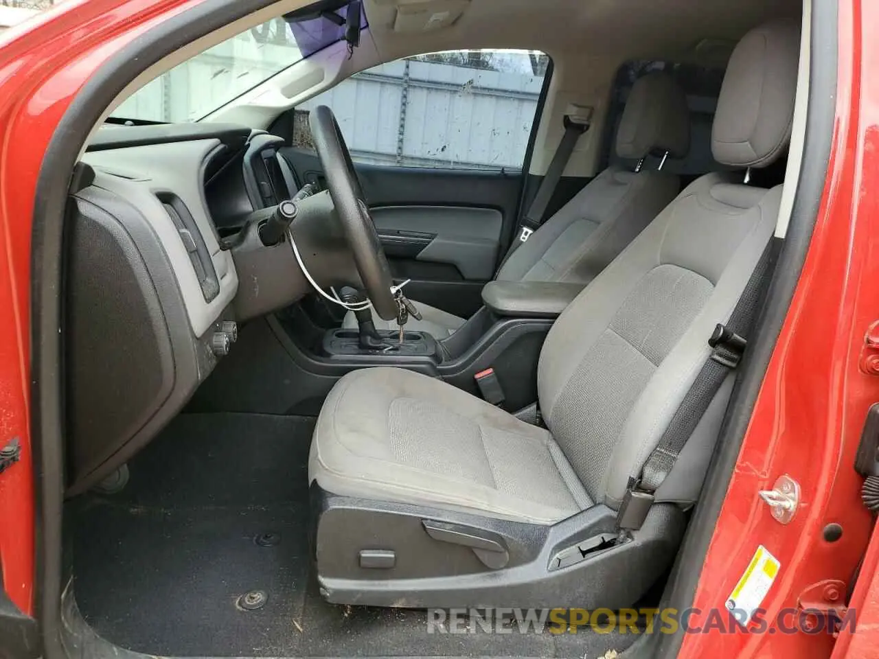 7 Photograph of a damaged car 1GCGTBEN0K1126734 CHEVROLET COLORADO 2019