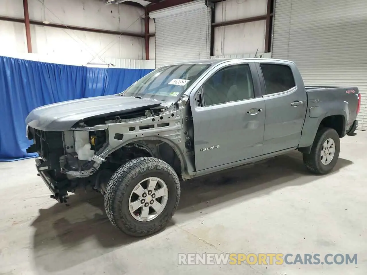1 Photograph of a damaged car 1GCGTBEN0K1228180 CHEVROLET COLORADO 2019