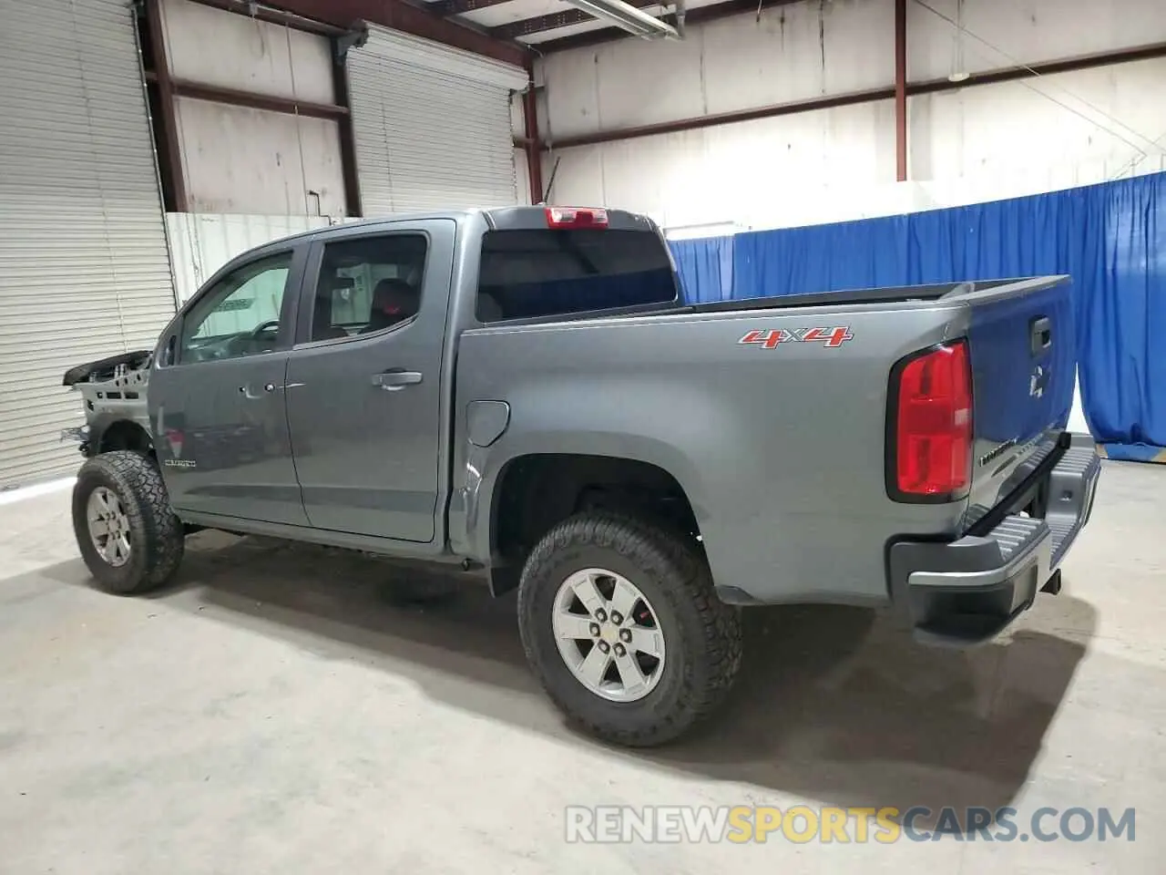2 Photograph of a damaged car 1GCGTBEN0K1228180 CHEVROLET COLORADO 2019
