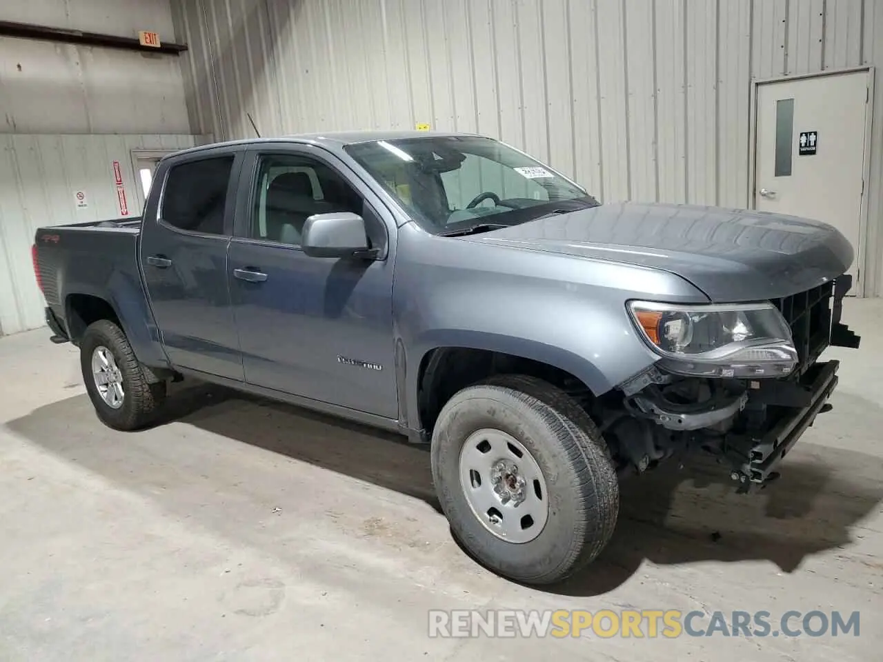 4 Photograph of a damaged car 1GCGTBEN0K1228180 CHEVROLET COLORADO 2019