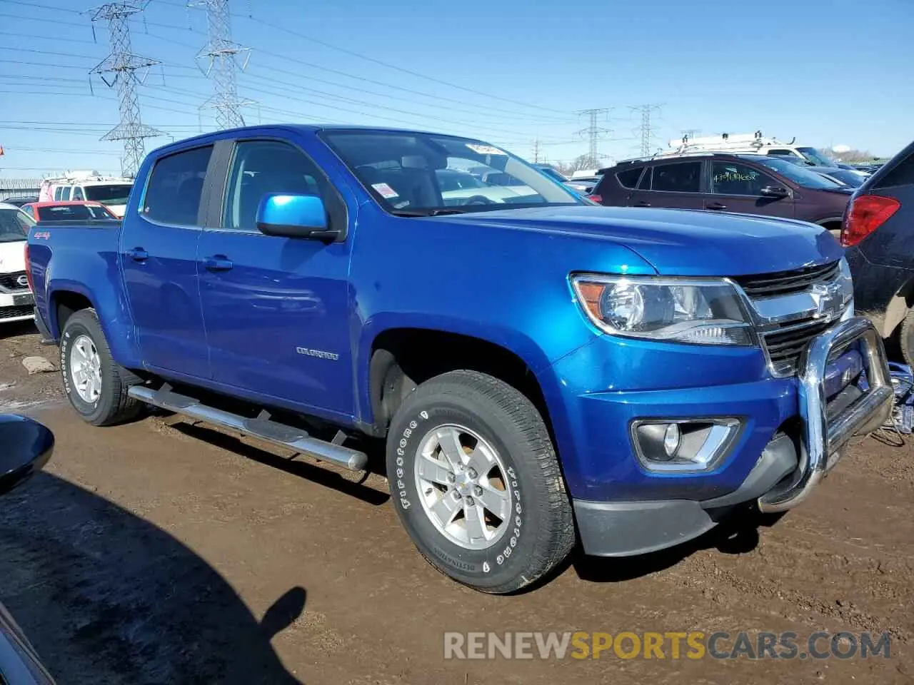 4 Photograph of a damaged car 1GCGTBEN0K1361912 CHEVROLET COLORADO 2019