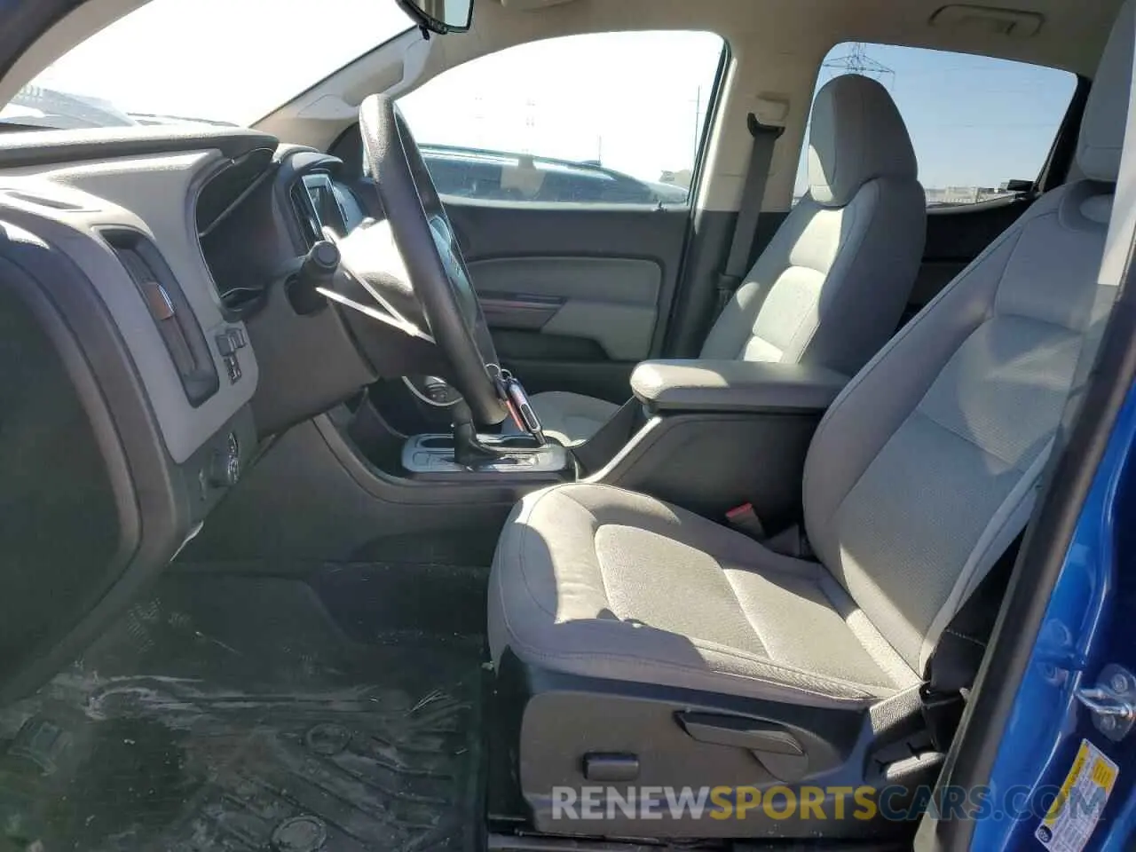 7 Photograph of a damaged car 1GCGTBEN0K1361912 CHEVROLET COLORADO 2019