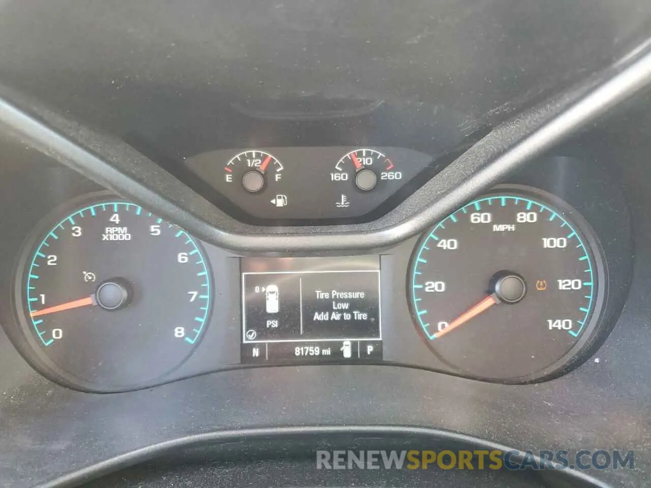 9 Photograph of a damaged car 1GCGTBEN0K1361912 CHEVROLET COLORADO 2019