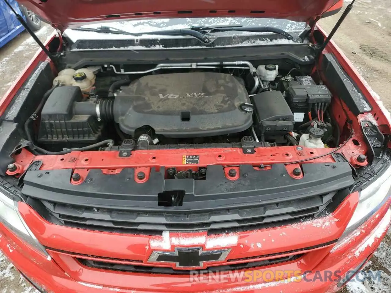 11 Photograph of a damaged car 1GCGTBEN1K1164425 CHEVROLET COLORADO 2019