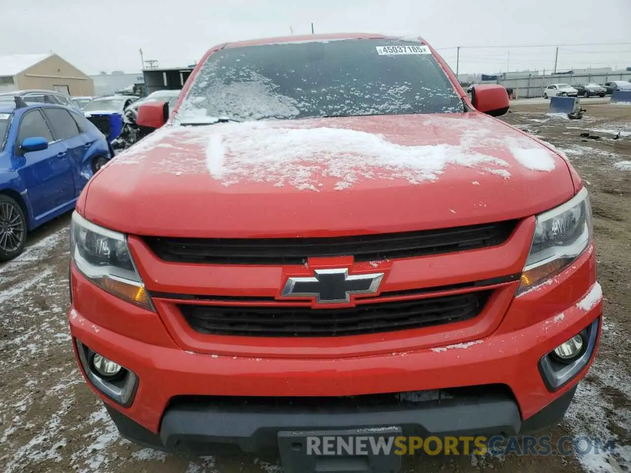 5 Photograph of a damaged car 1GCGTBEN1K1164425 CHEVROLET COLORADO 2019