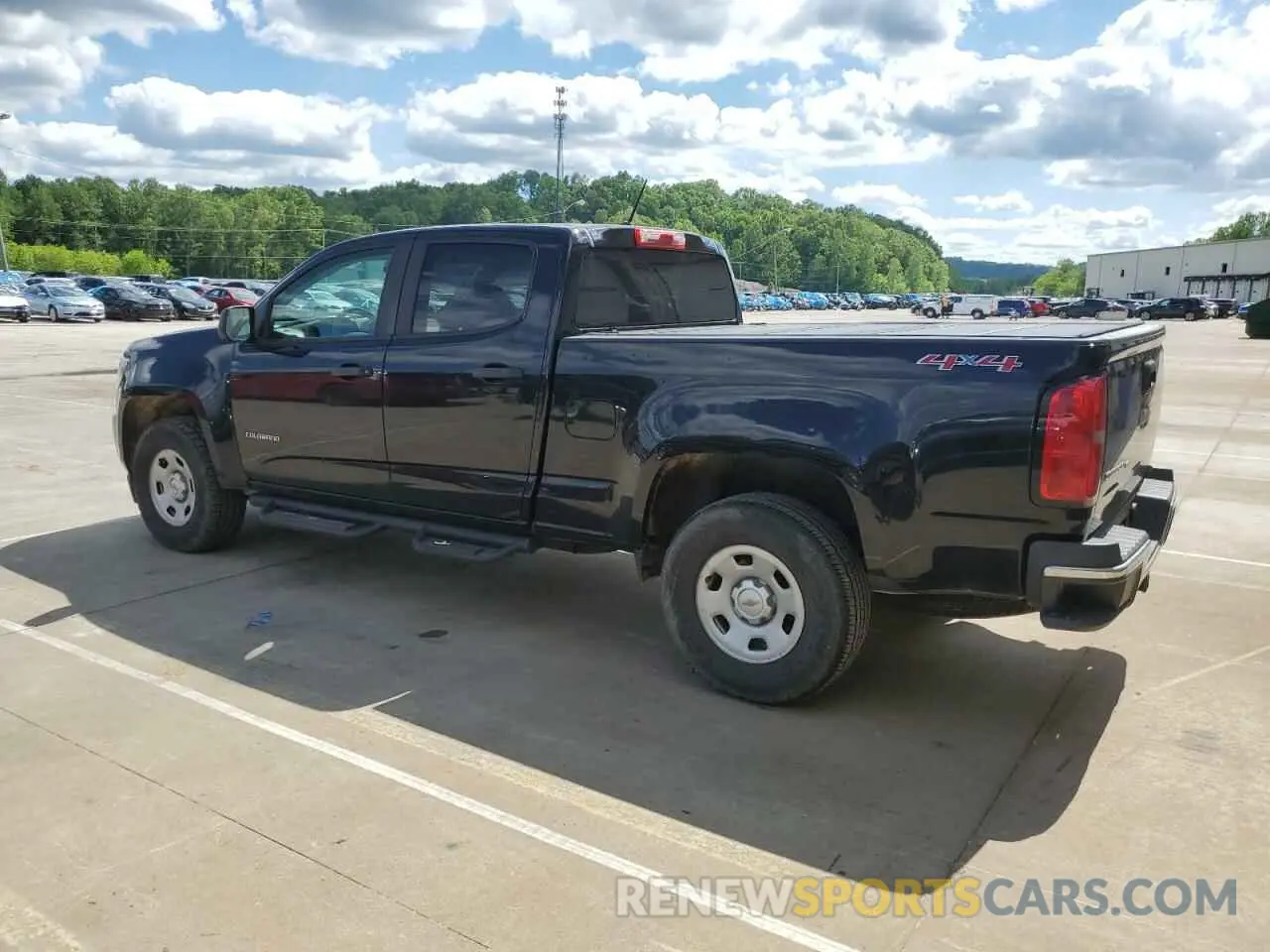 2 Photograph of a damaged car 1GCGTBEN2K1153725 CHEVROLET COLORADO 2019
