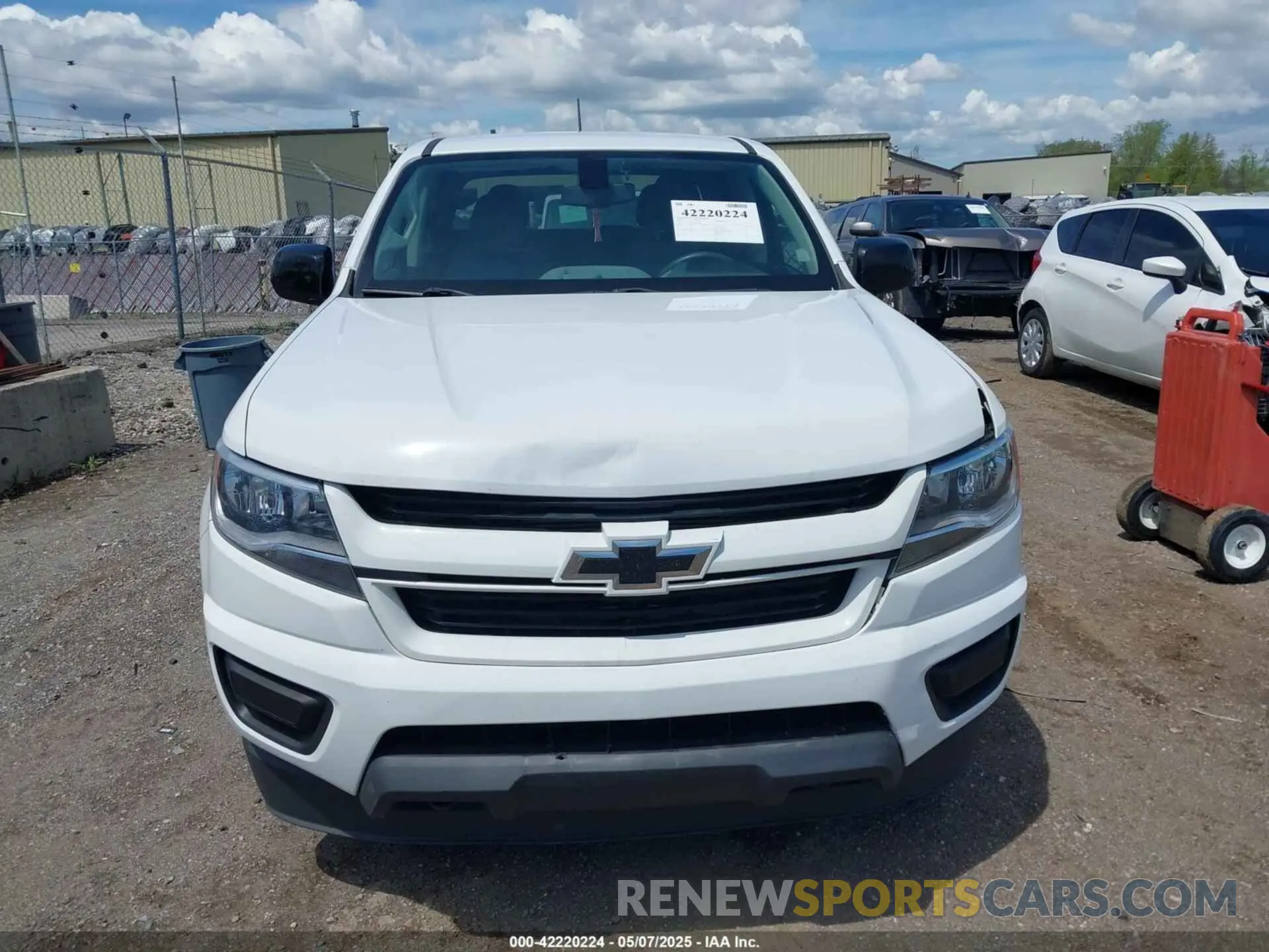 12 Photograph of a damaged car 1GCGTBEN2K1276697 CHEVROLET COLORADO 2019