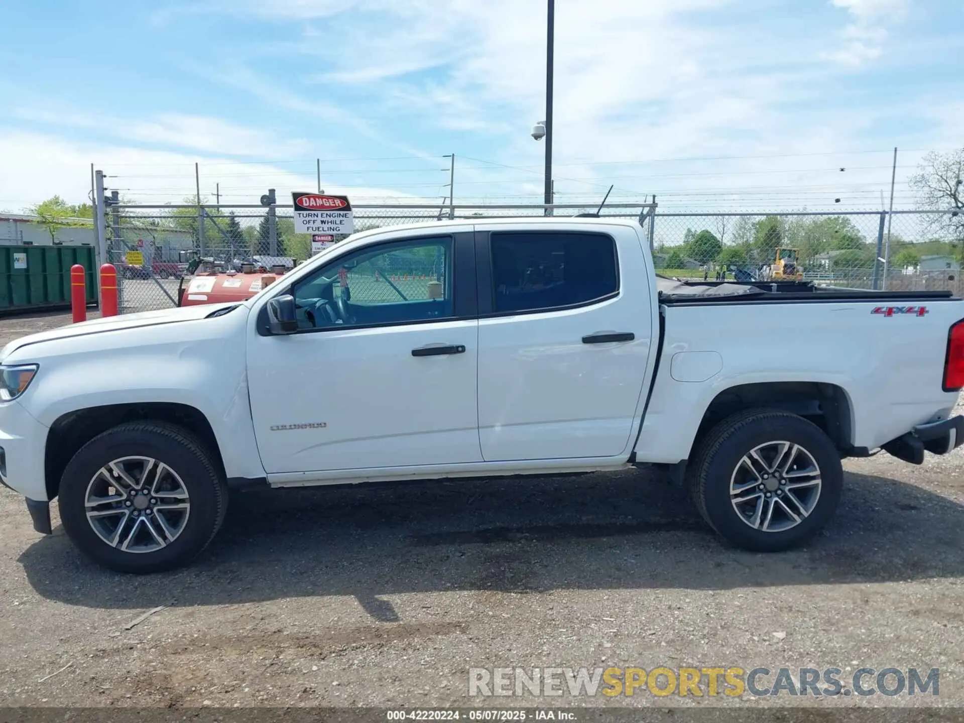 14 Photograph of a damaged car 1GCGTBEN2K1276697 CHEVROLET COLORADO 2019
