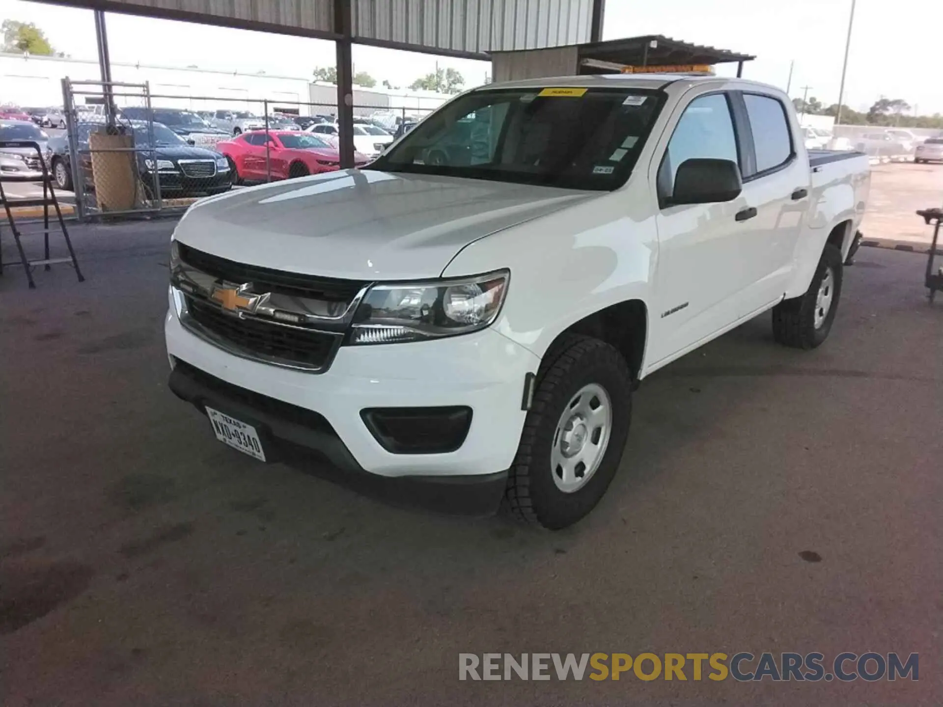 8 Photograph of a damaged car 1GCGTBEN3K1208084 CHEVROLET COLORADO 2019