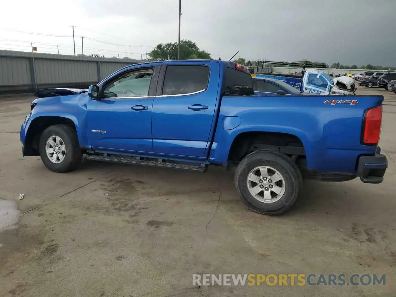 2 Photograph of a damaged car 1GCGTBEN5K1122484 CHEVROLET COLORADO 2019