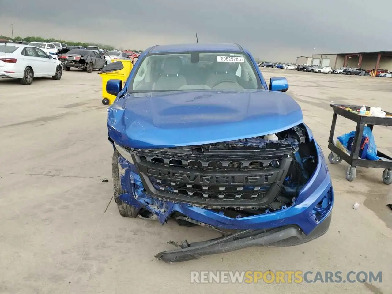 5 Photograph of a damaged car 1GCGTBEN5K1122484 CHEVROLET COLORADO 2019