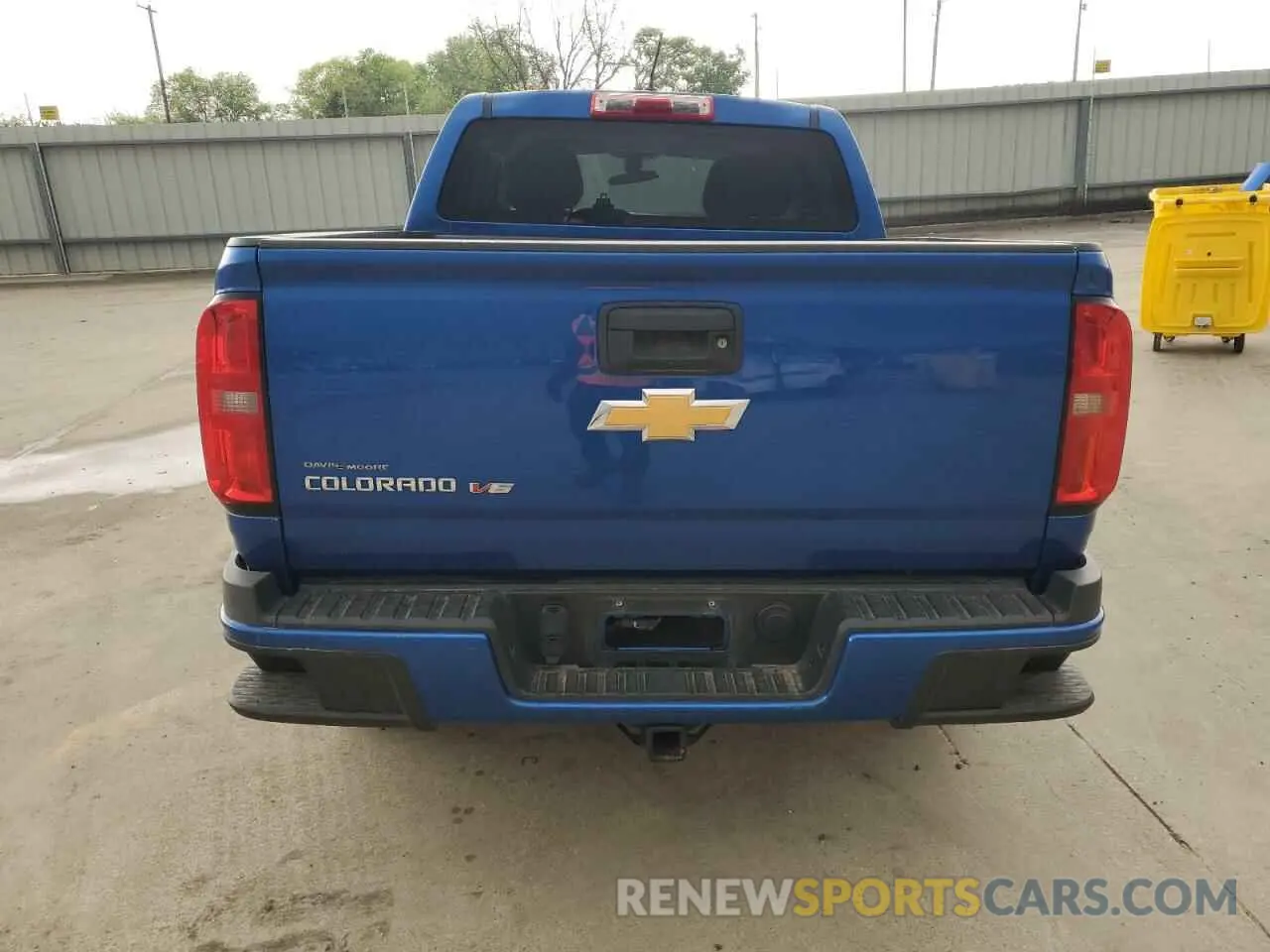 6 Photograph of a damaged car 1GCGTBEN5K1122484 CHEVROLET COLORADO 2019