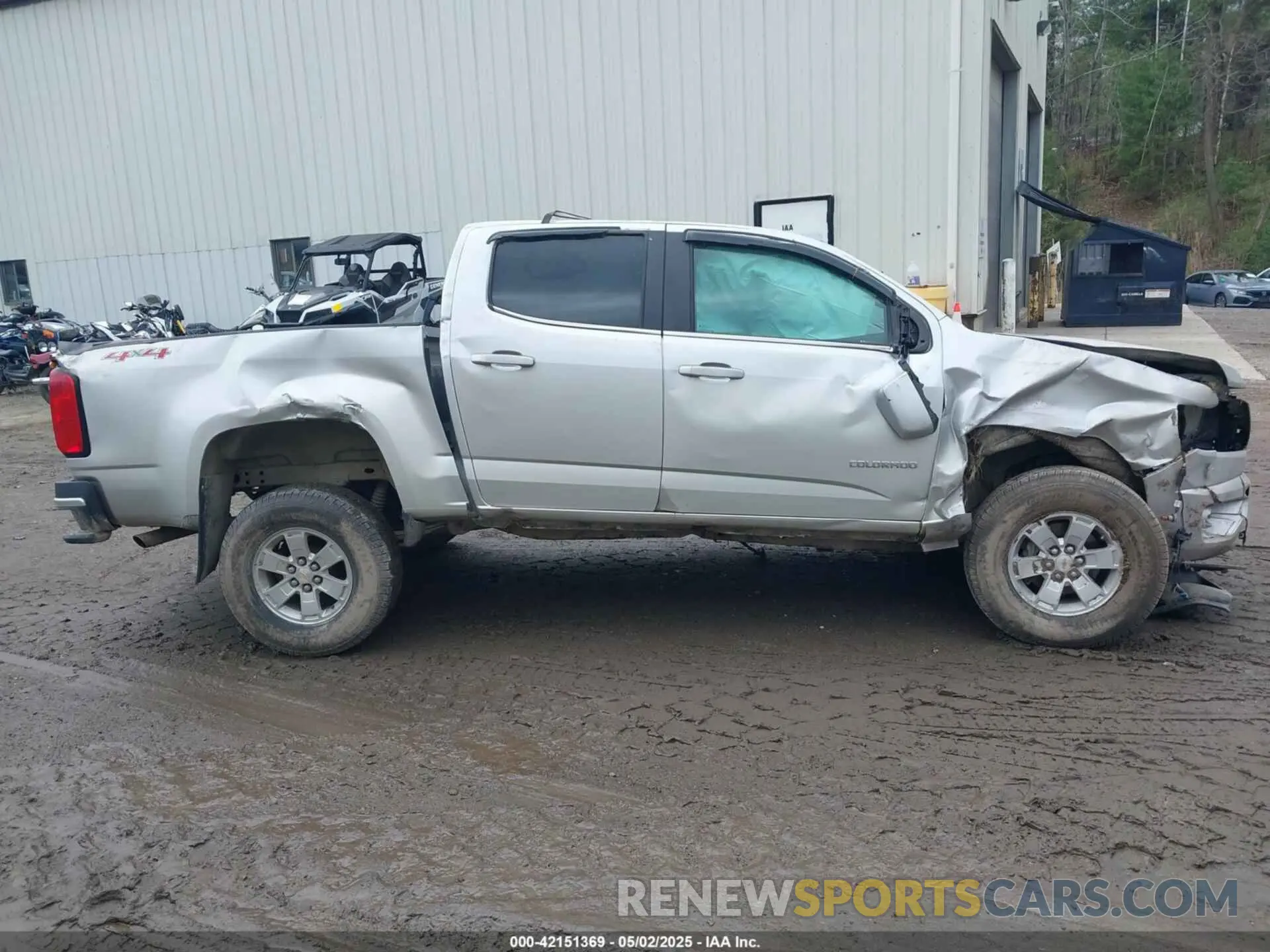 13 Photograph of a damaged car 1GCGTBEN5K1168106 CHEVROLET COLORADO 2019