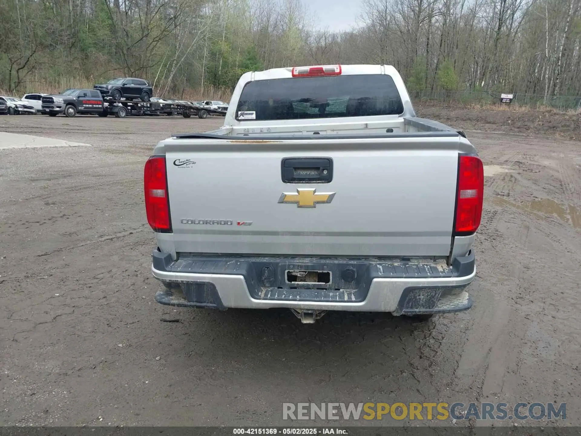 16 Photograph of a damaged car 1GCGTBEN5K1168106 CHEVROLET COLORADO 2019