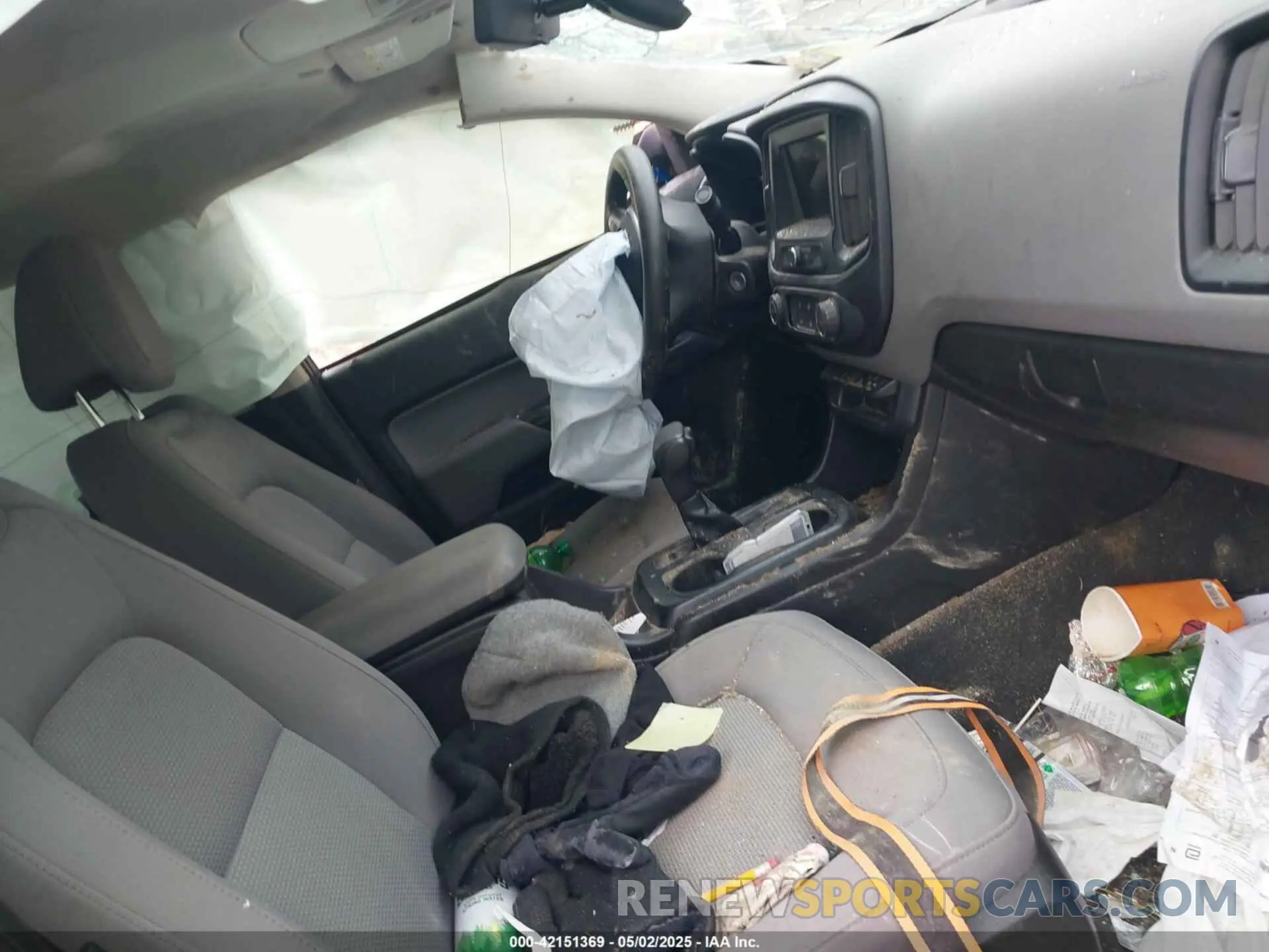 5 Photograph of a damaged car 1GCGTBEN5K1168106 CHEVROLET COLORADO 2019