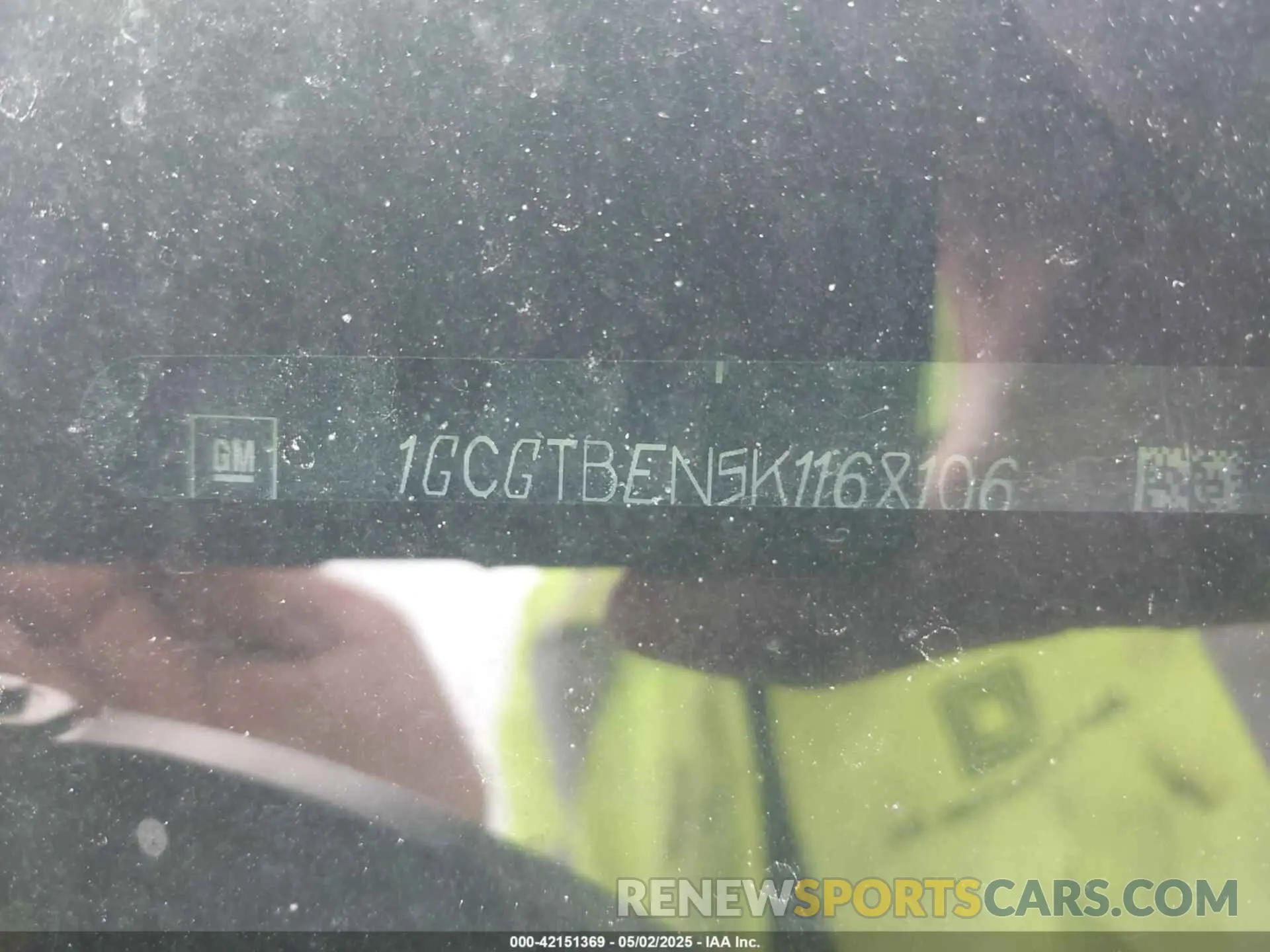 9 Photograph of a damaged car 1GCGTBEN5K1168106 CHEVROLET COLORADO 2019