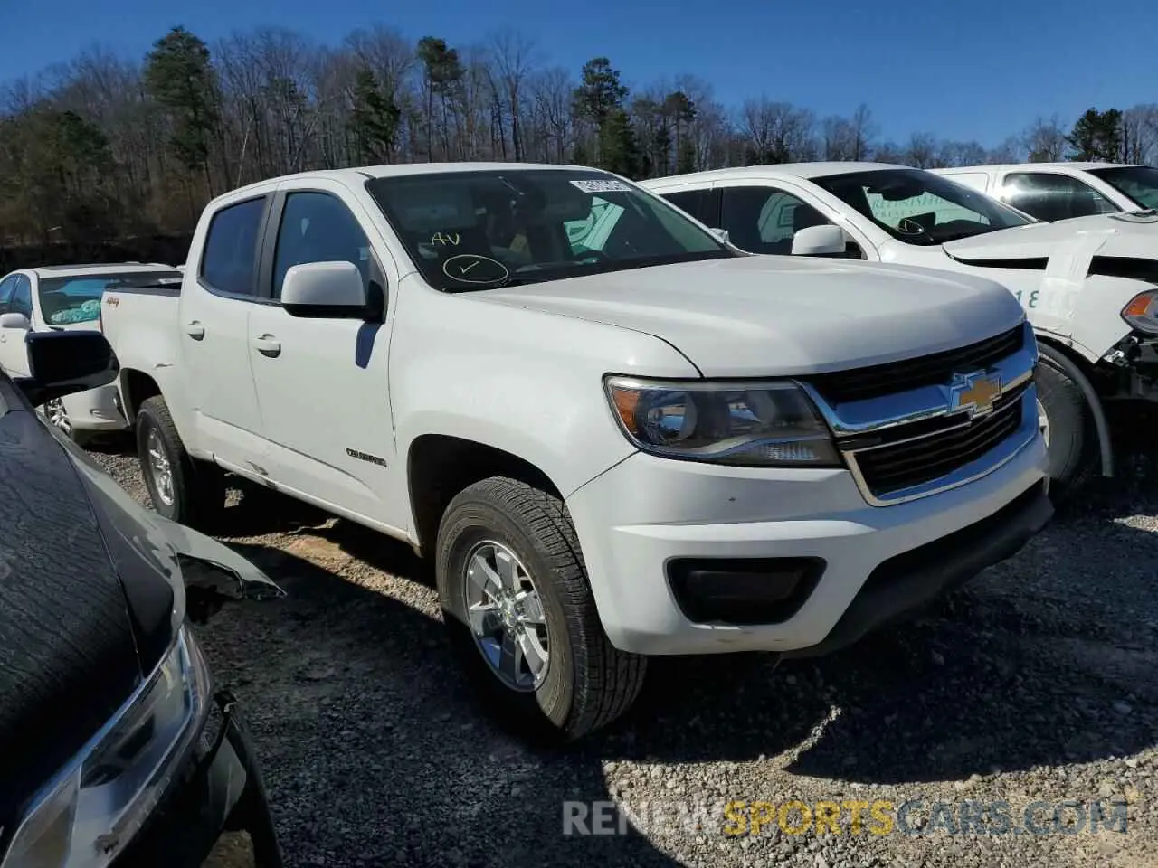 4 Photograph of a damaged car 1GCGTBEN5K1334026 CHEVROLET COLORADO 2019