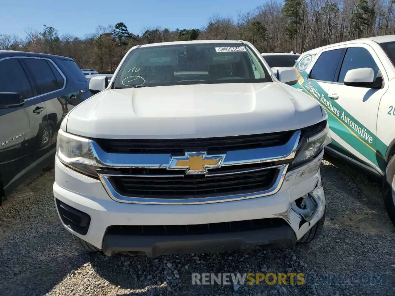 5 Photograph of a damaged car 1GCGTBEN5K1334026 CHEVROLET COLORADO 2019