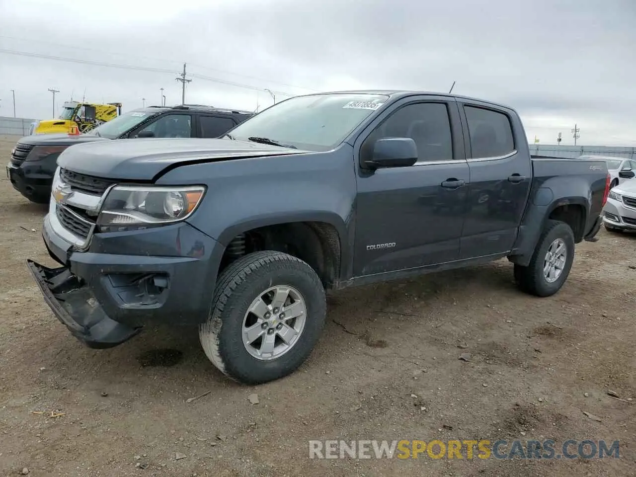 1 Photograph of a damaged car 1GCGTBEN6K1320538 CHEVROLET COLORADO 2019