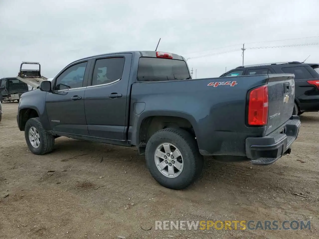 2 Photograph of a damaged car 1GCGTBEN6K1320538 CHEVROLET COLORADO 2019