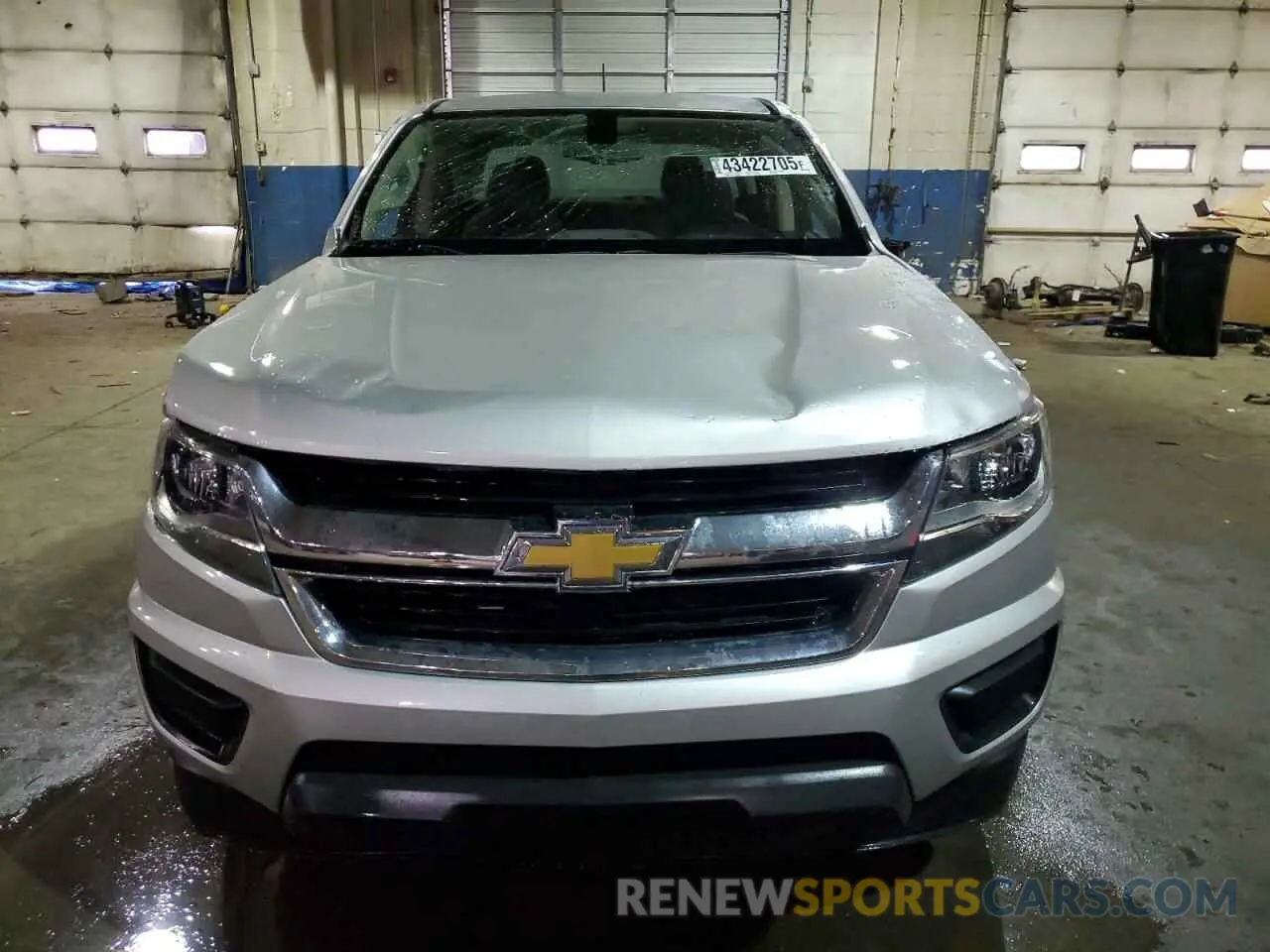 5 Photograph of a damaged car 1GCGTBEN6K1327960 CHEVROLET COLORADO 2019